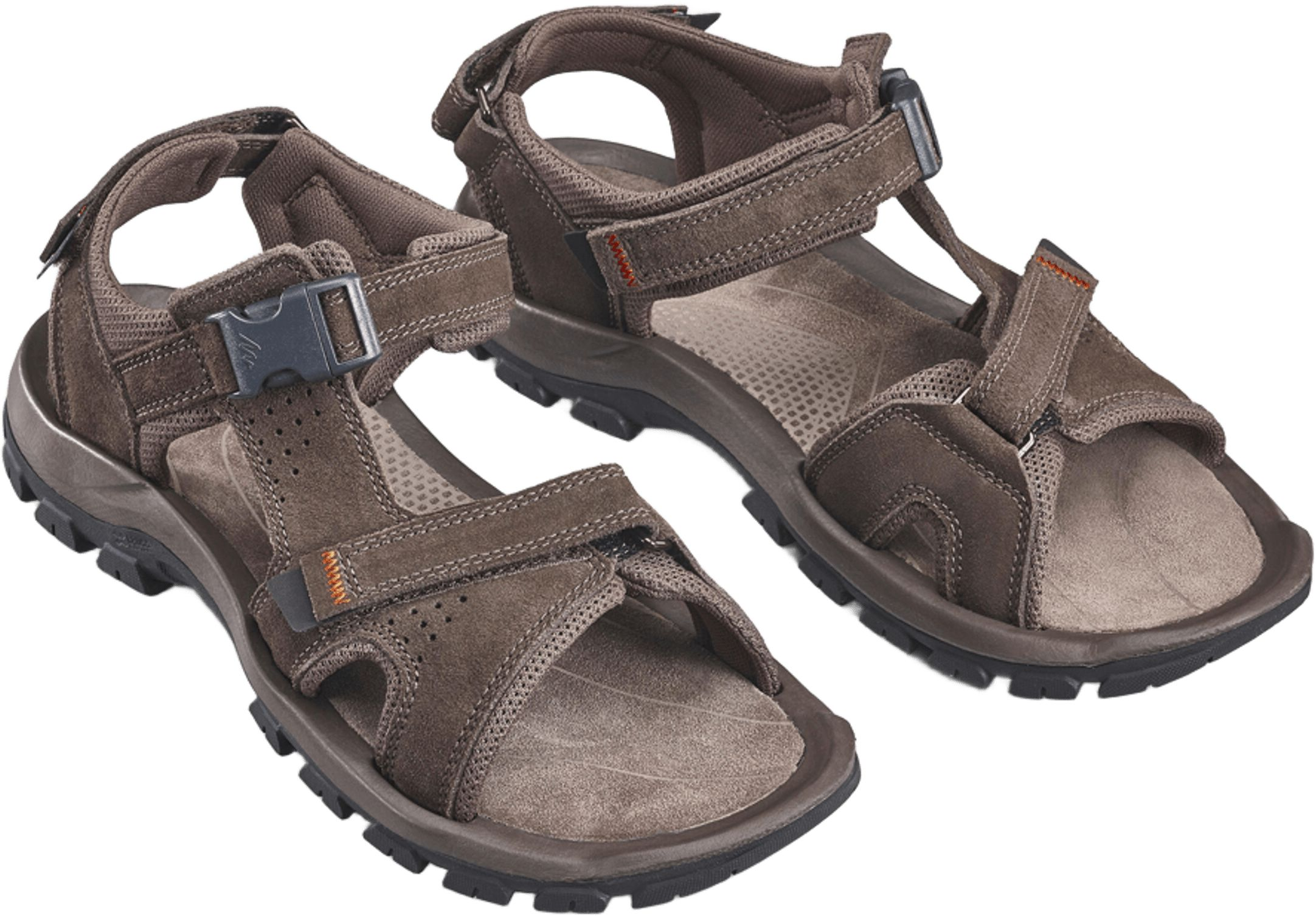 Сандалі чоловічі для туризму Quechua NH120 8583436 42 коричневіфото5