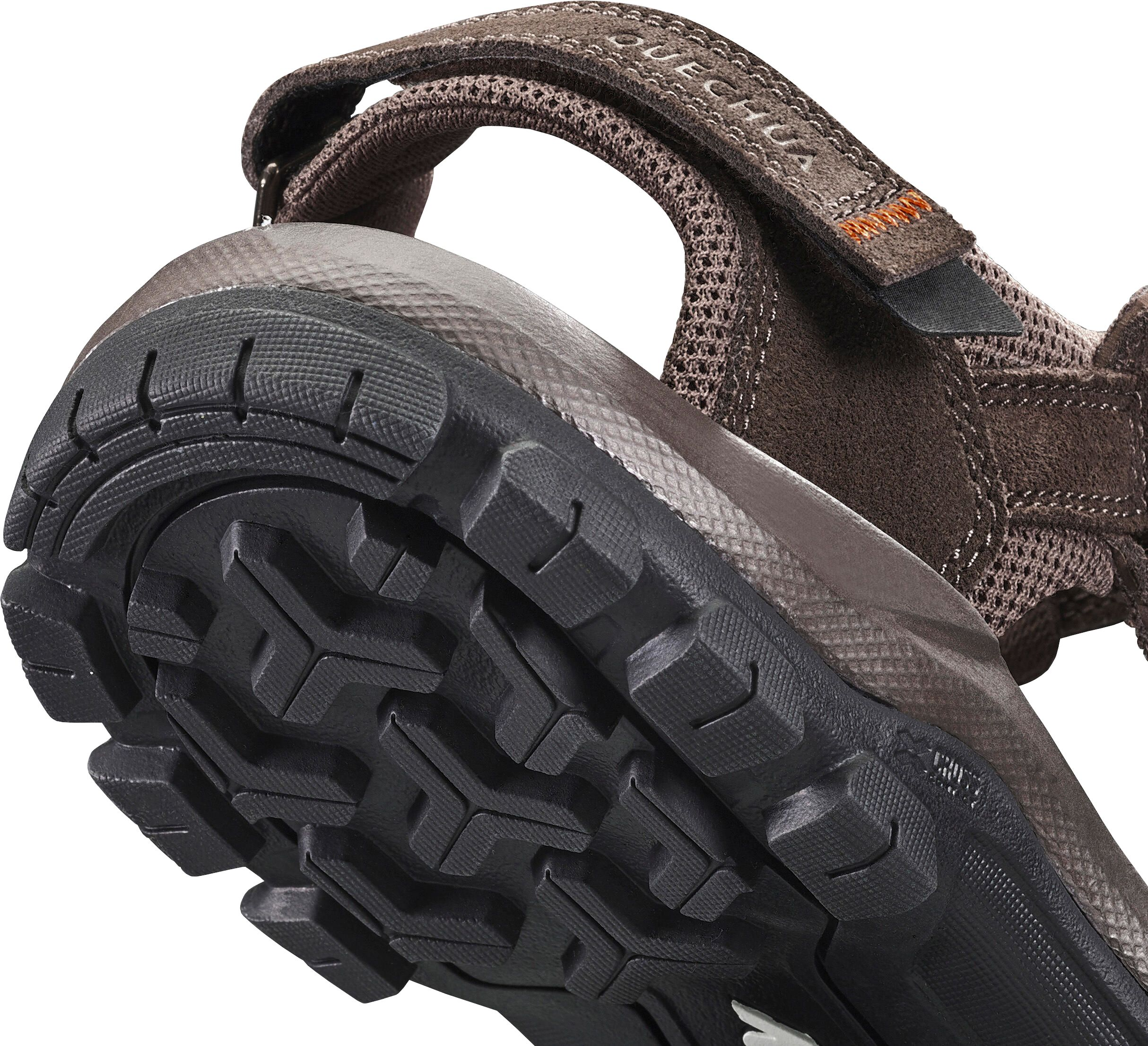 Сандалі чоловічі для туризму Quechua NH120 8583436 42 коричневіфото7