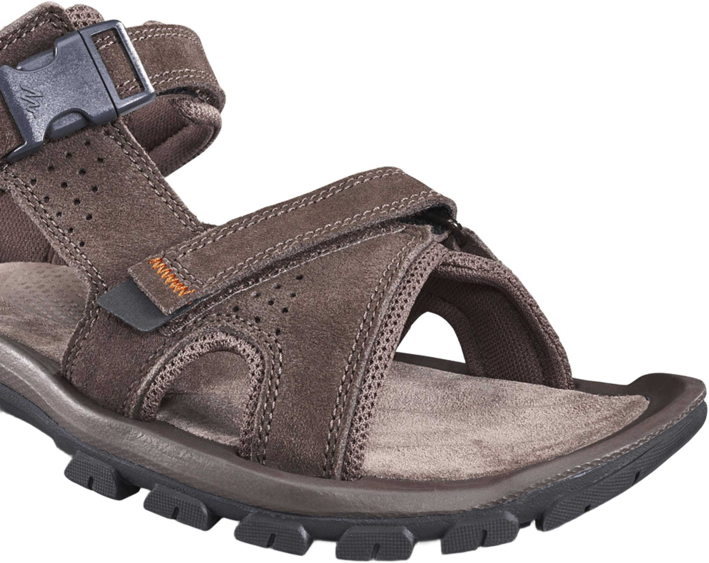 Сандалі чоловічі для туризму Quechua NH120 8583436 44 коричневіфото3