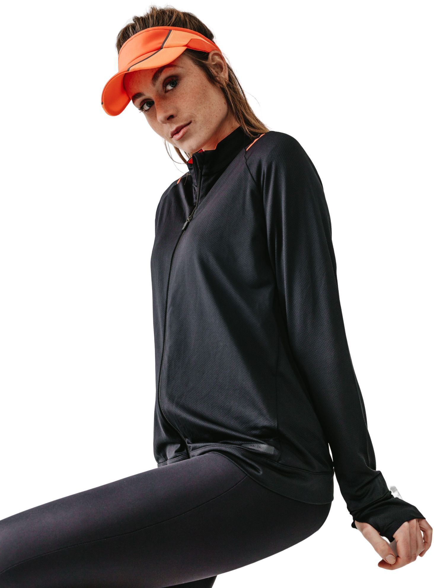 Тайтси жіночі для бігу Kalenji Run Dry 8552202 2XS чорніфото