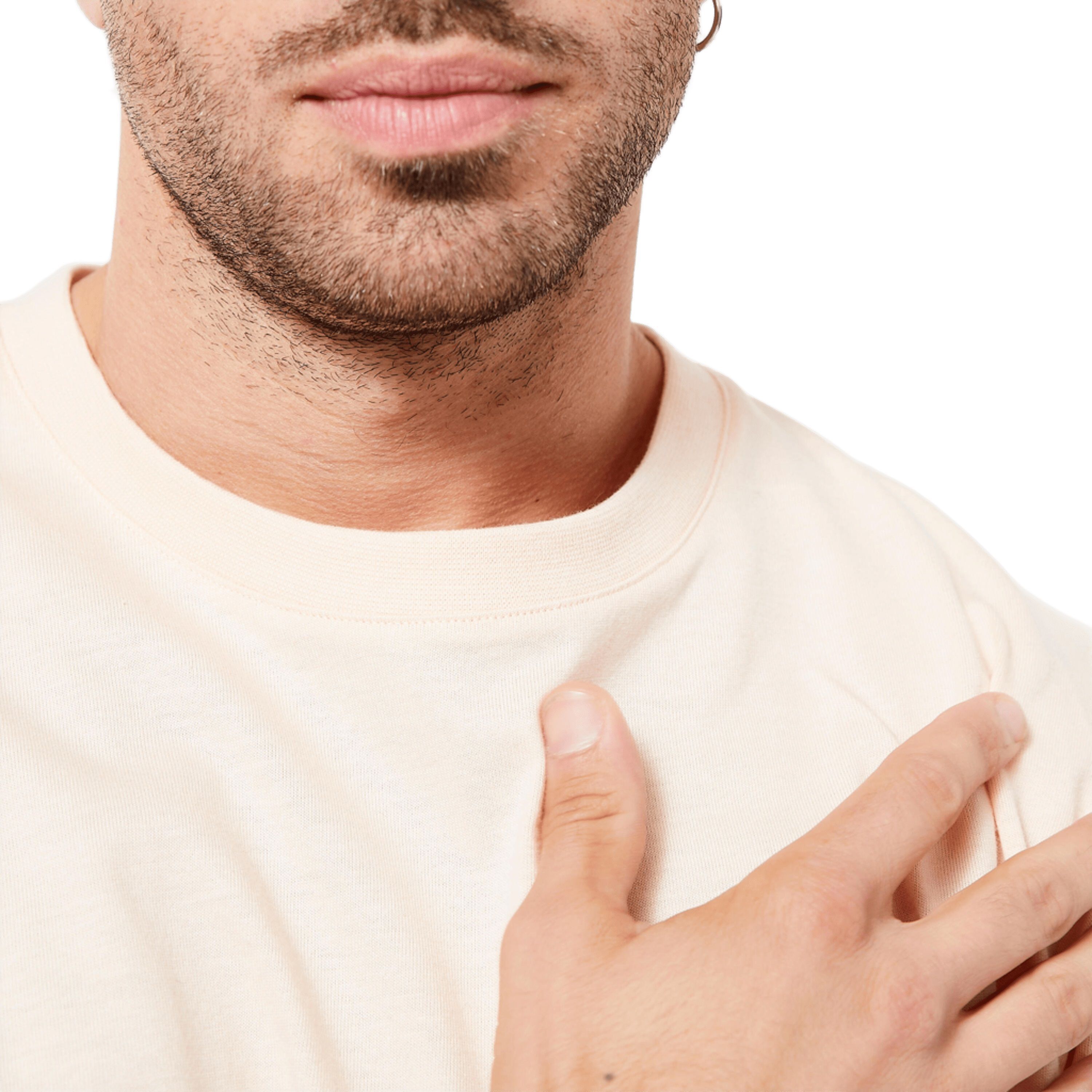 Футболка мужская Domyos 500 8842274 3XL бежевая фото 