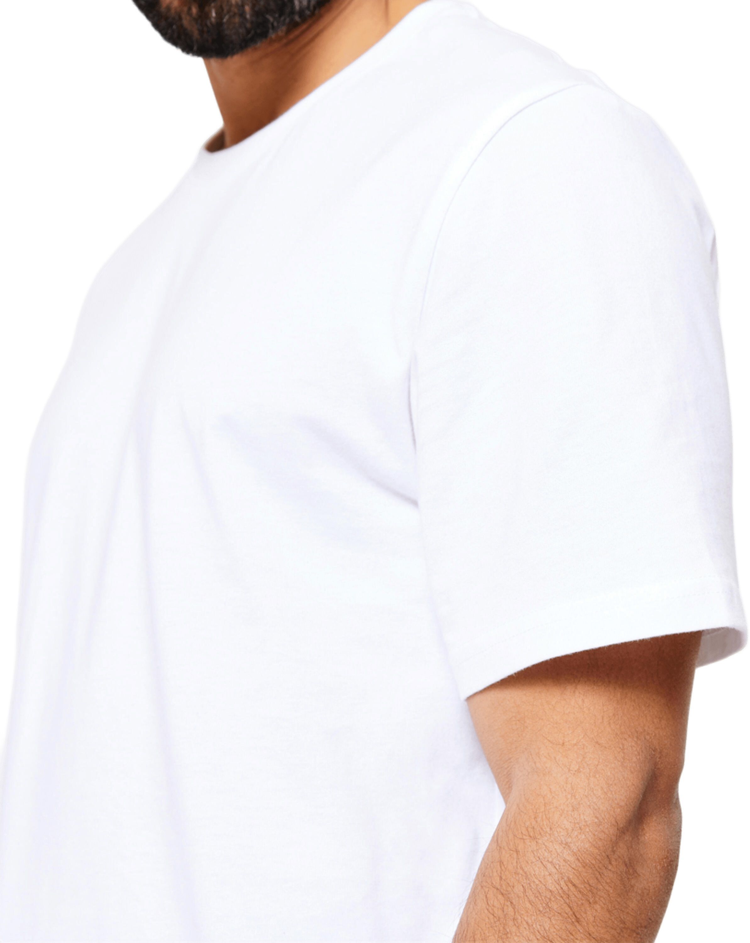 Футболка мужская Domyos 500 Essentials 8773495 XL белая фото 4