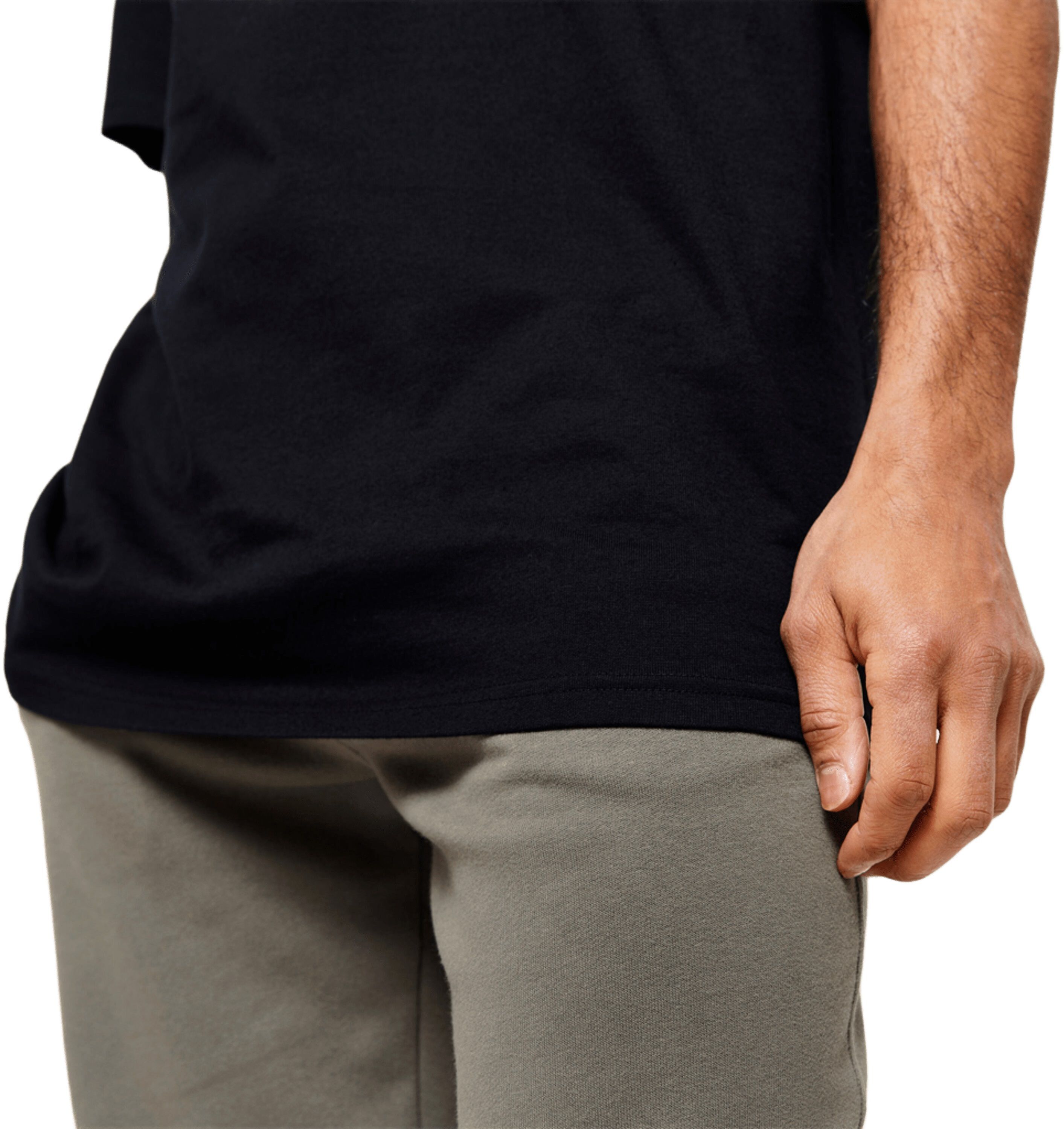 Футболка мужская Domyos 500 Essentials 8773497 M черная фото 5