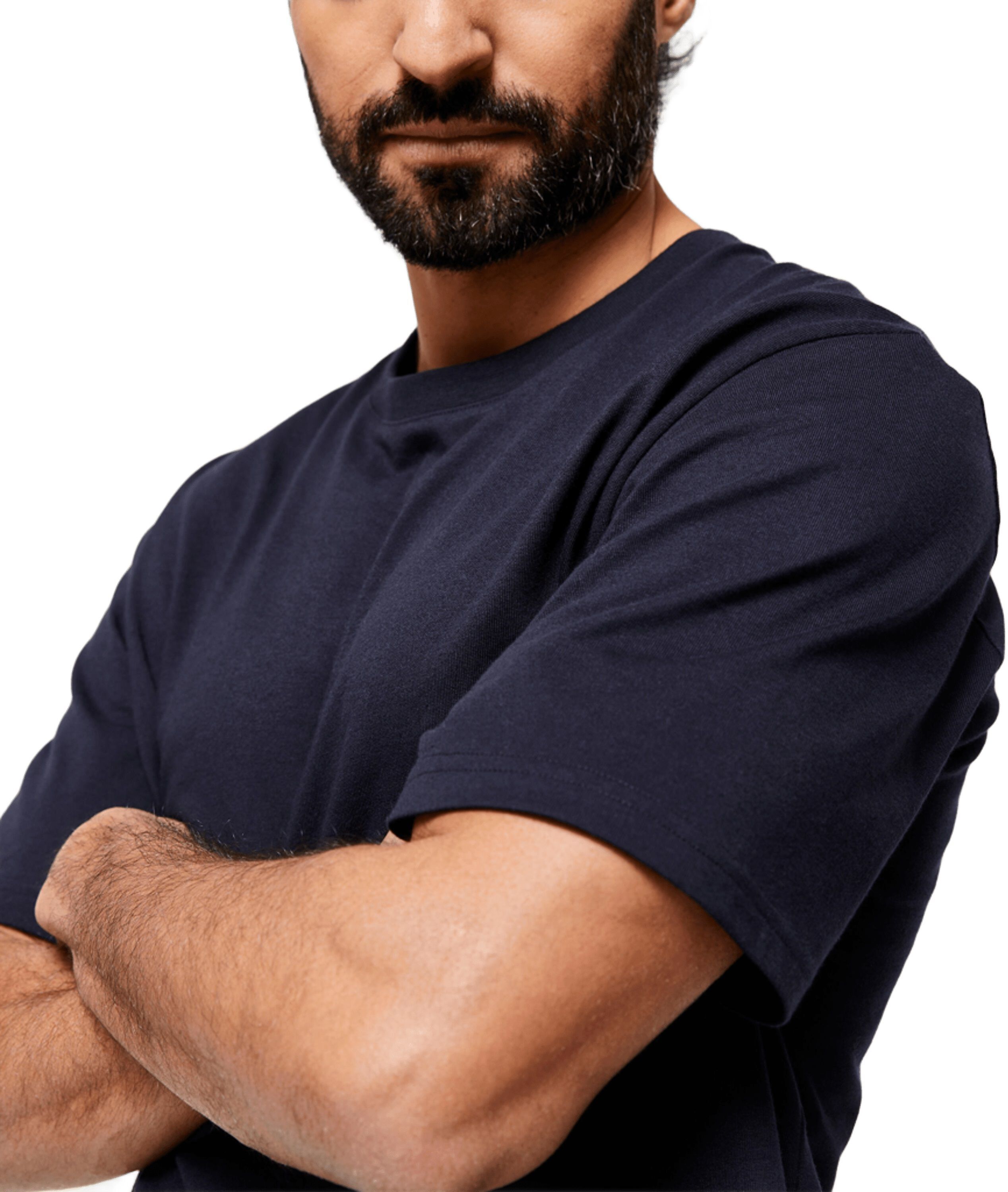 Футболка мужская Domyos 500 Essentials 8773498 3XL синяя фото 4