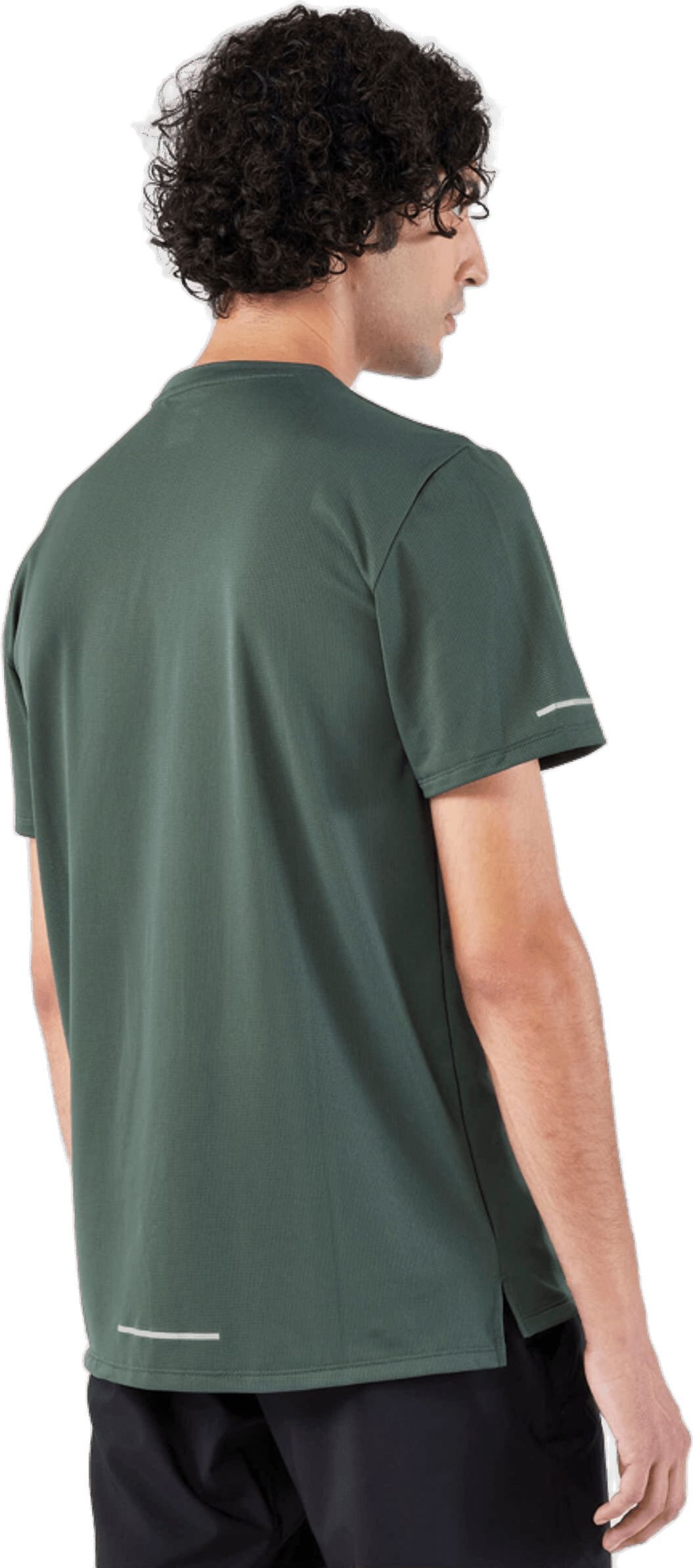 Футболка мужская для бега Kalenji Dry 500 8861543 2XL зеленая фото 3