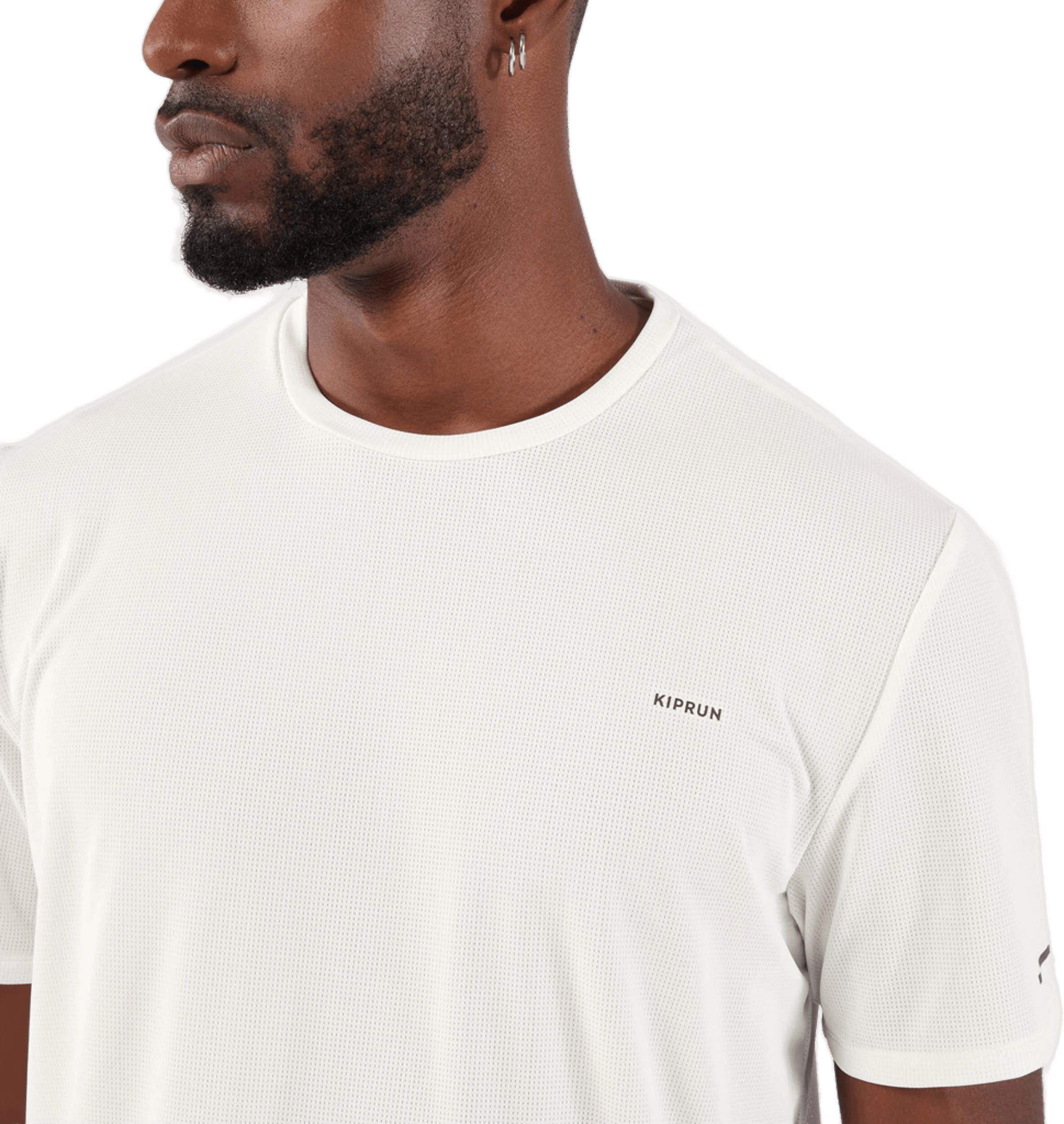 Футболка чоловіча для бігу Kalenji Dry 500 8861546 2XL білафото