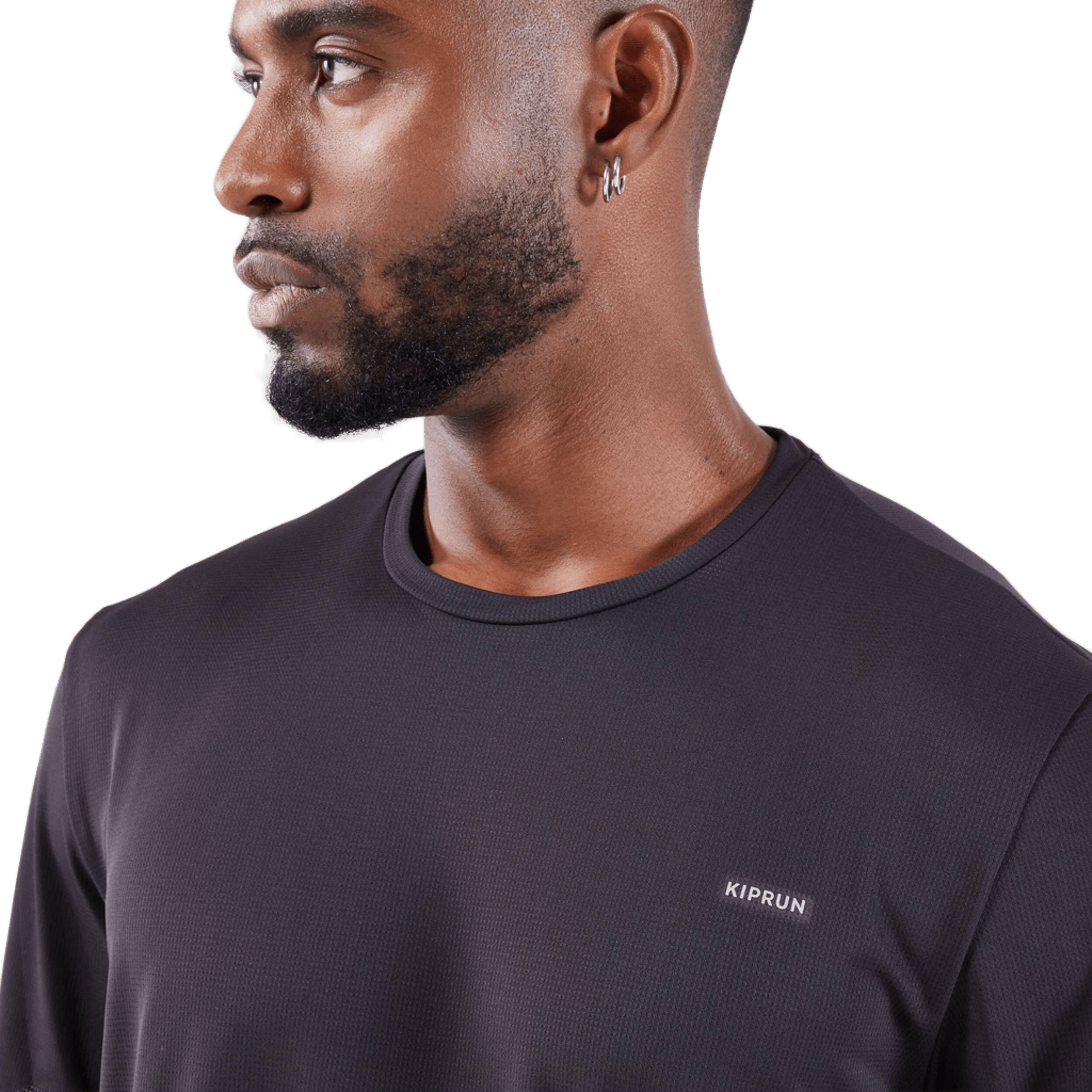 Футболка мужская для бега Kalenji Dry 500 8861547 2XL черная фото 3