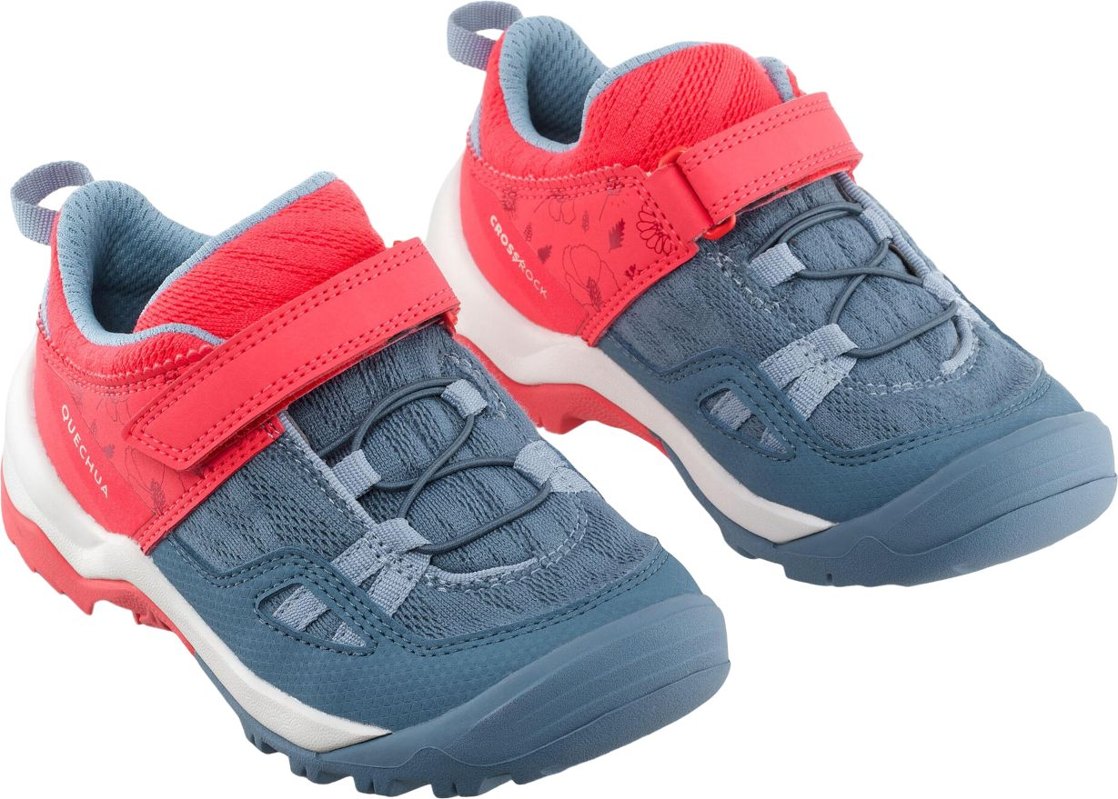 Ботинки детские для туризма Quechua Crossrock 8758163 34 розовые фото 