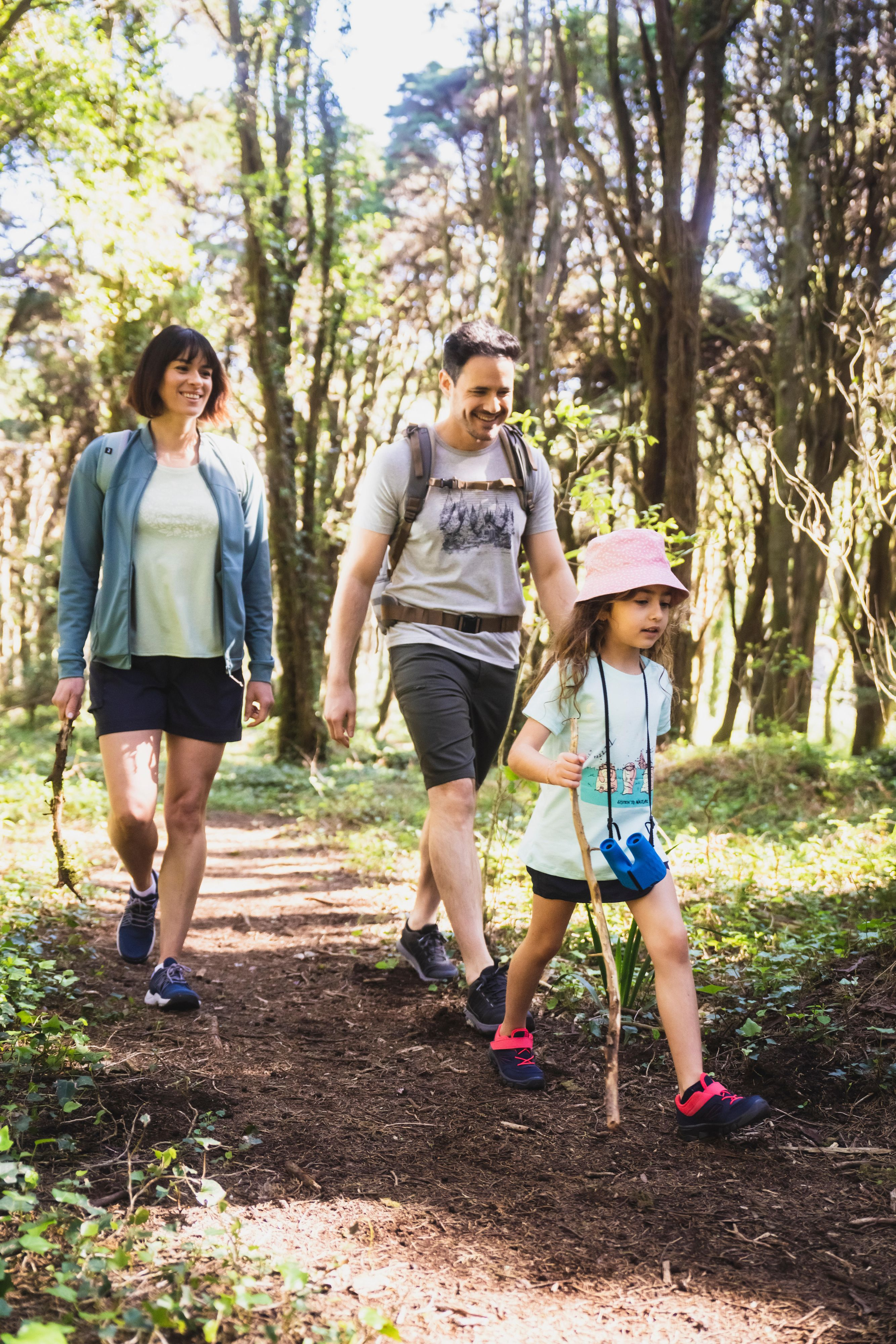 Черевики дитячі для туризму Quechua MH100 8576133 27 рожевіфото