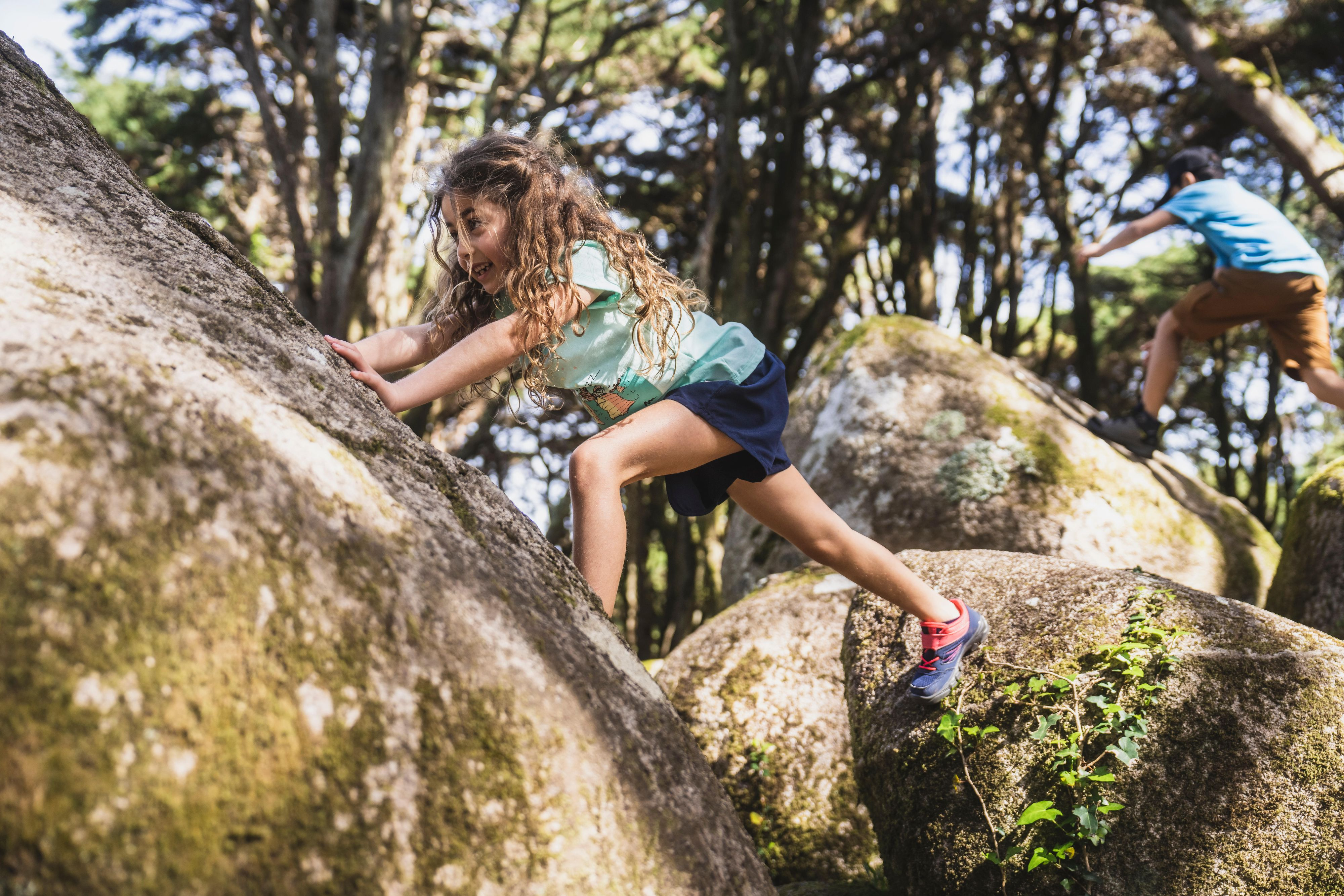 Черевики дитячі для туризму Quechua MH100 8576133 27 рожевіфото
