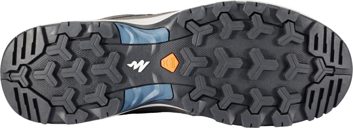 Ботинки мужские для горного туризма Quechua MH100 8555093 40 серые фото 5