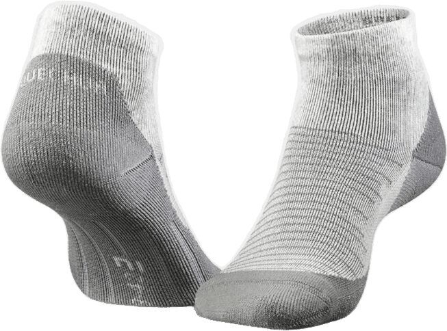 Шкарпетки для туризму Quechua 100 Mid 8786345 43/46 рожеві/сіріфото7