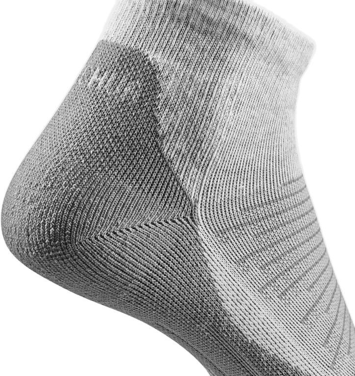 Шкарпетки для туризму Quechua 100 Mid 8786345 43/46 рожеві/сіріфото9