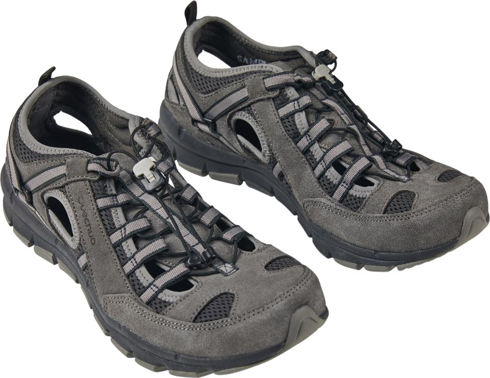 Сандали мужские для туризма Quechua NH150 FRESH 8588708 46 серые фото6