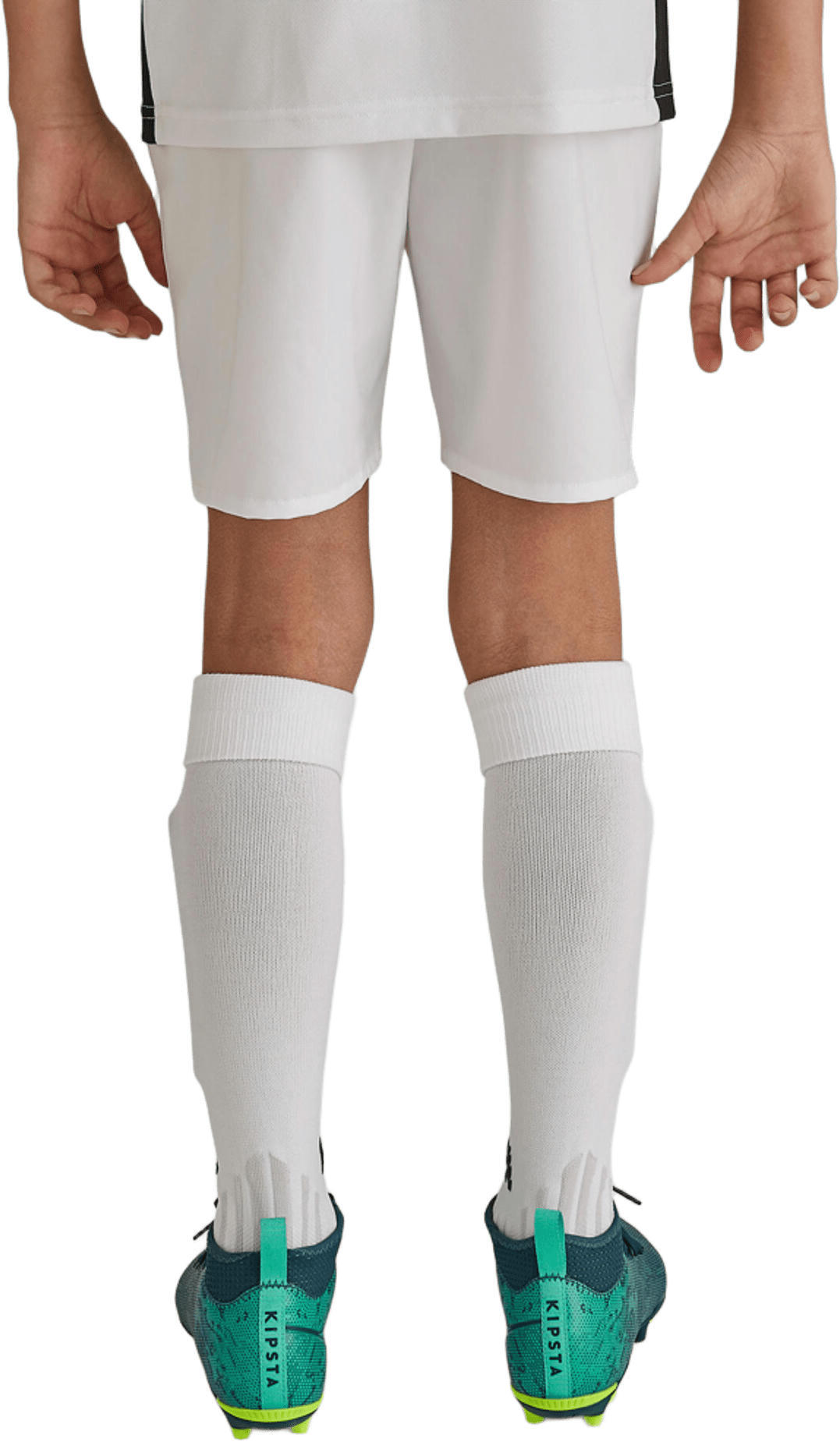 Шорты детские 500 для футбола белые 8558504 Kipsta 2942496 (113-122 см) белые фото 2