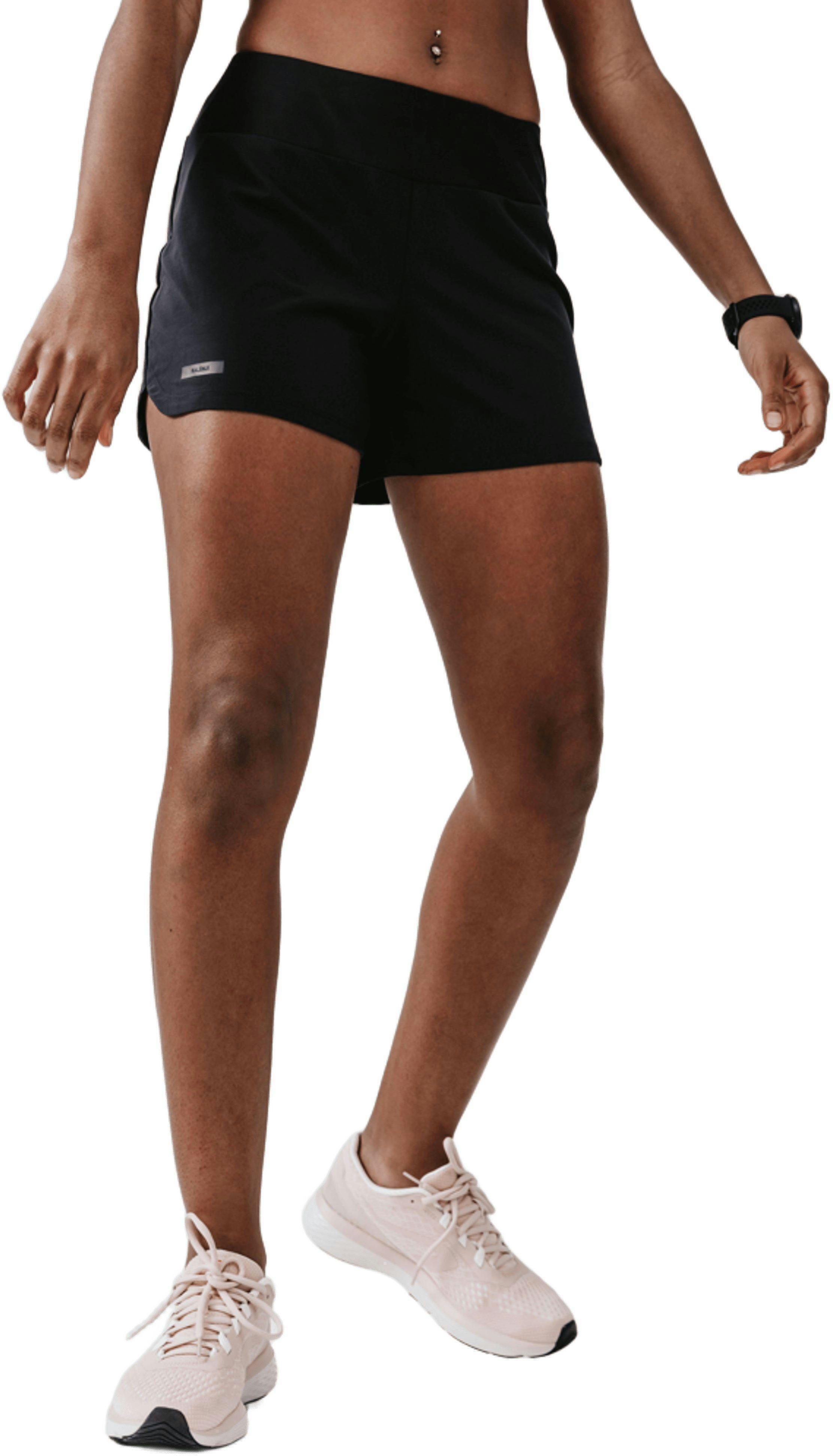 Шорты женские для бега Kalenji Run Dry 8553338 3XL черные фото 2