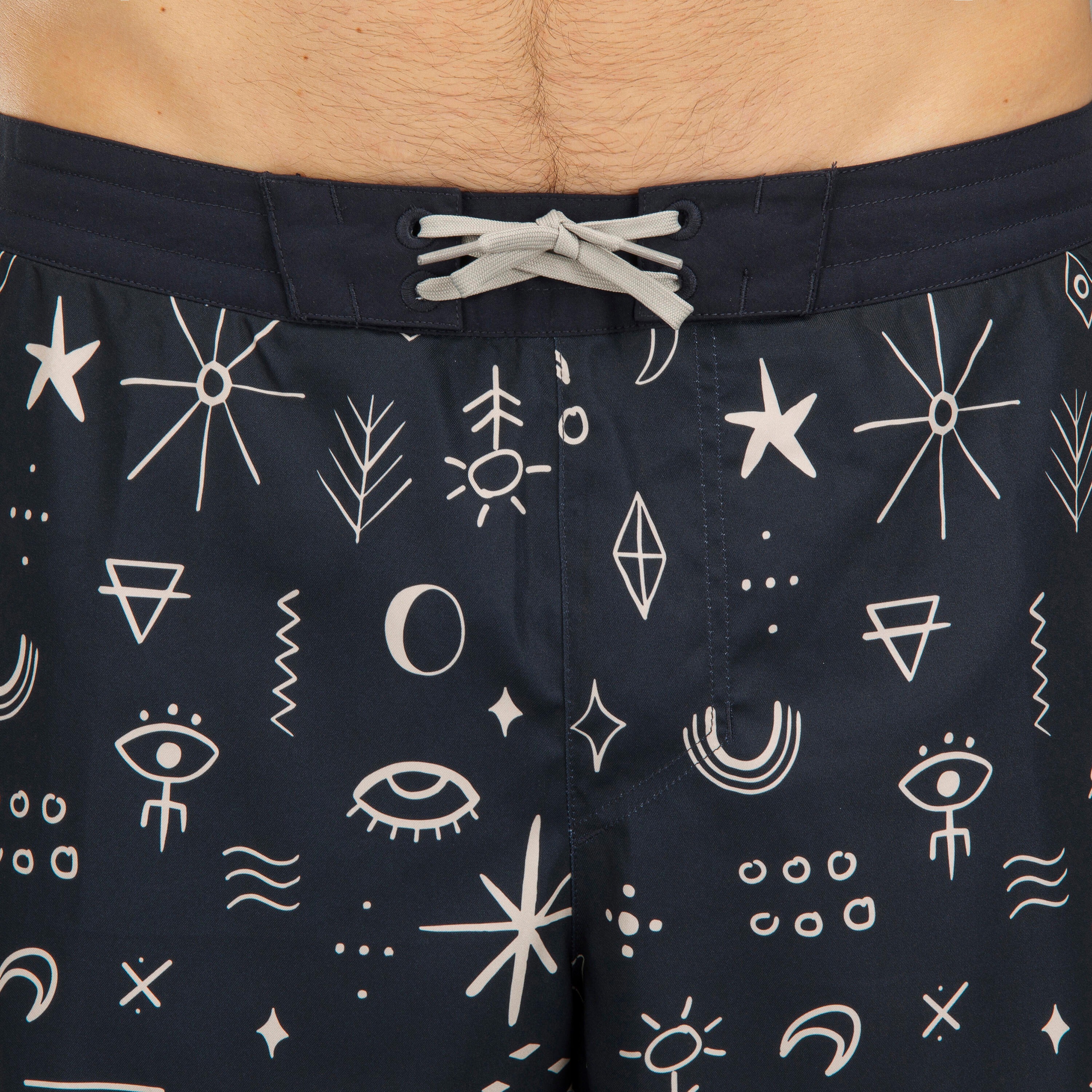 Шорты мужские для плавания Olaian BS100C ECO 8809011 2XL черные фото 4