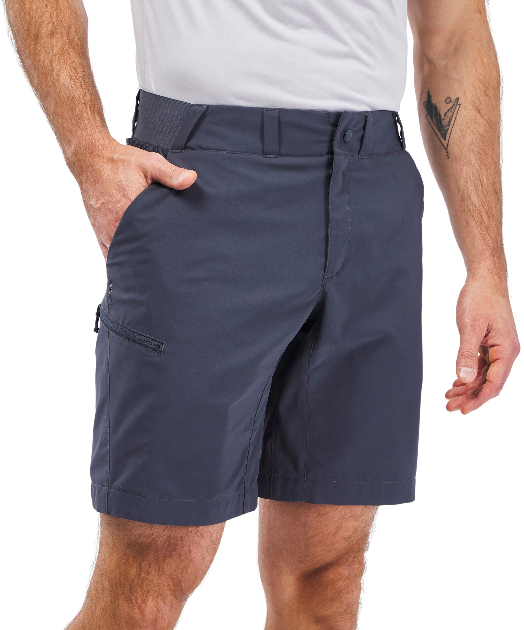 Шорти чоловічі для туризму Quechua MH100 8785231 40 синіфото2