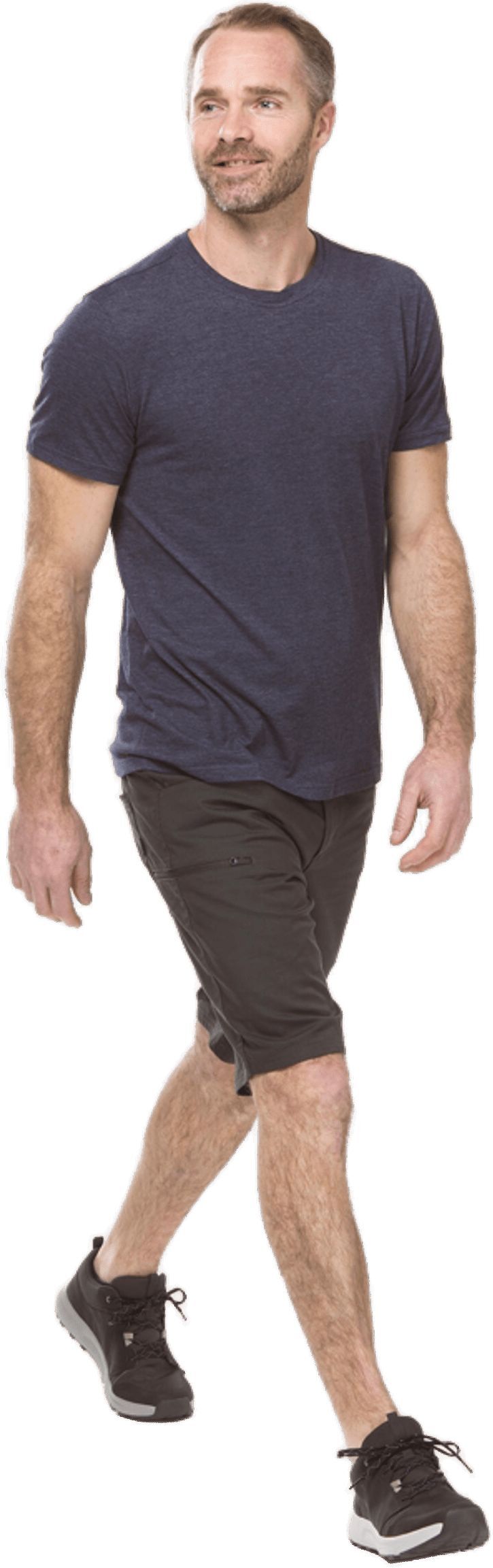 Шорты мужские для туризма Quechua NH500 8644369 38 темно-серые фото 6