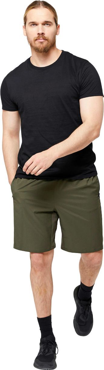 Шорты мужские для фитнеса Domyos 120 8547818 S зеленые фото 6