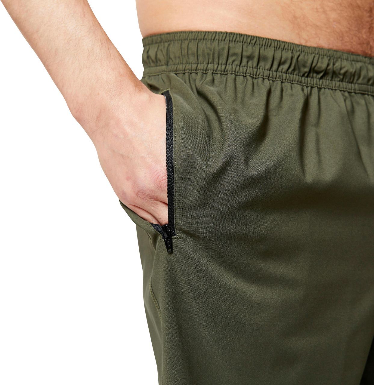 Шорты мужские для фитнеса Domyos 120 8547818 S зеленые фото 4