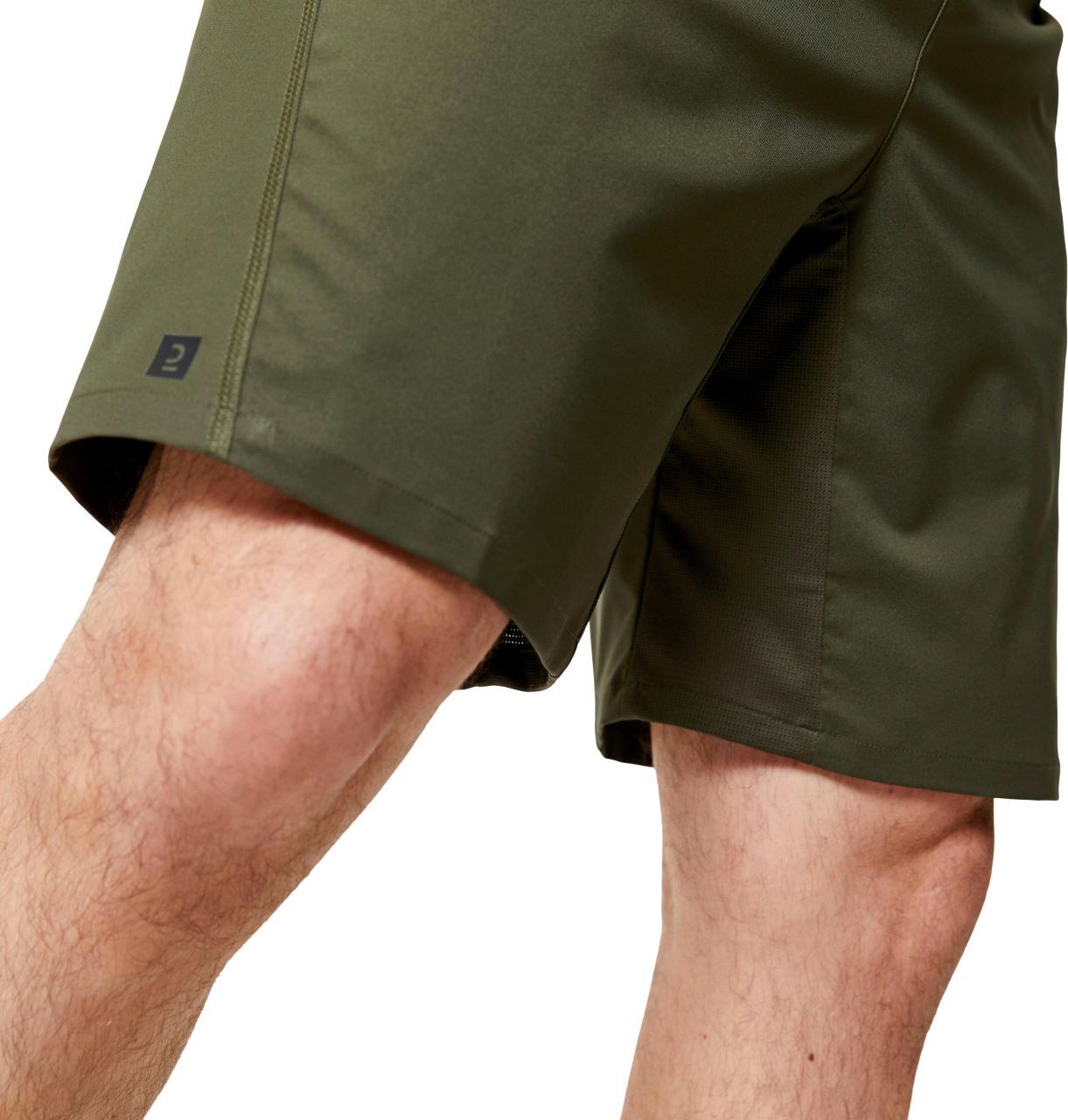 Шорты мужские для фитнеса Domyos 120 8547818 S зеленые фото 5