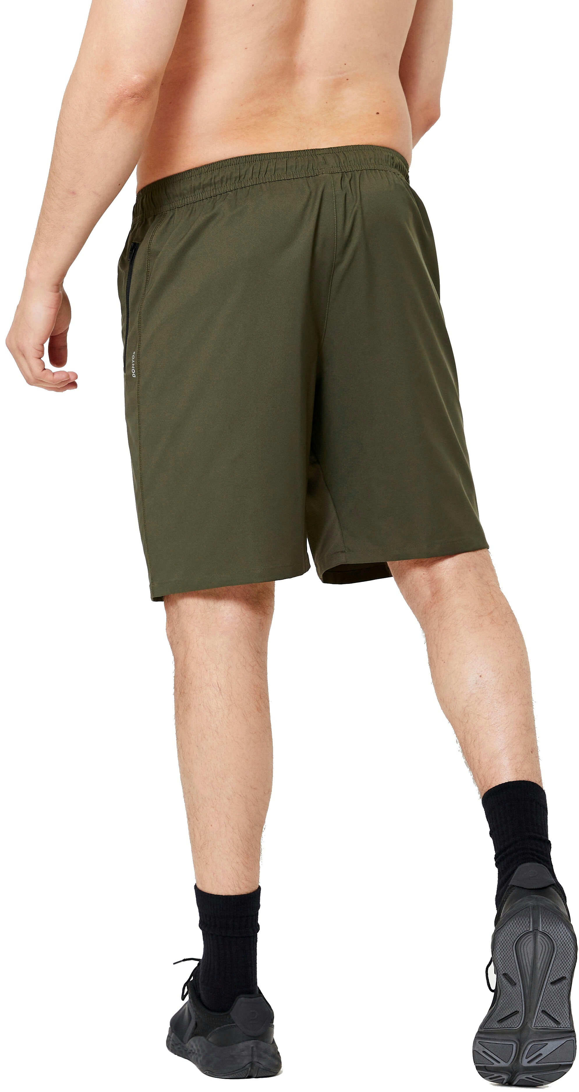 Шорты мужские для фитнеса Domyos 120 8547818 S зеленые фото 2