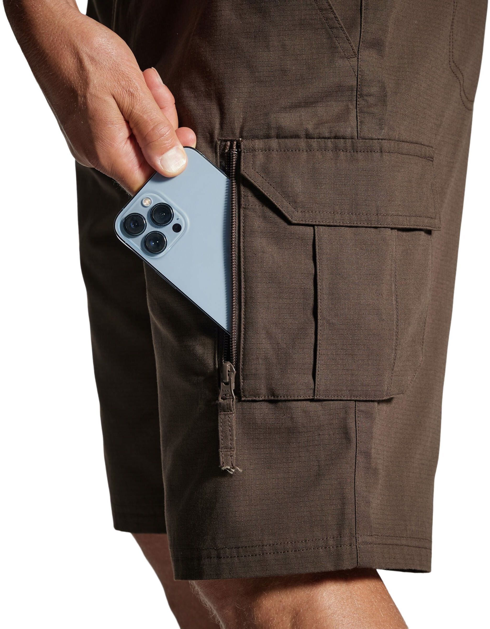 Шорти-бермуди чоловічі для полювання Solognac 500 8355975 2XL коричневийфото5