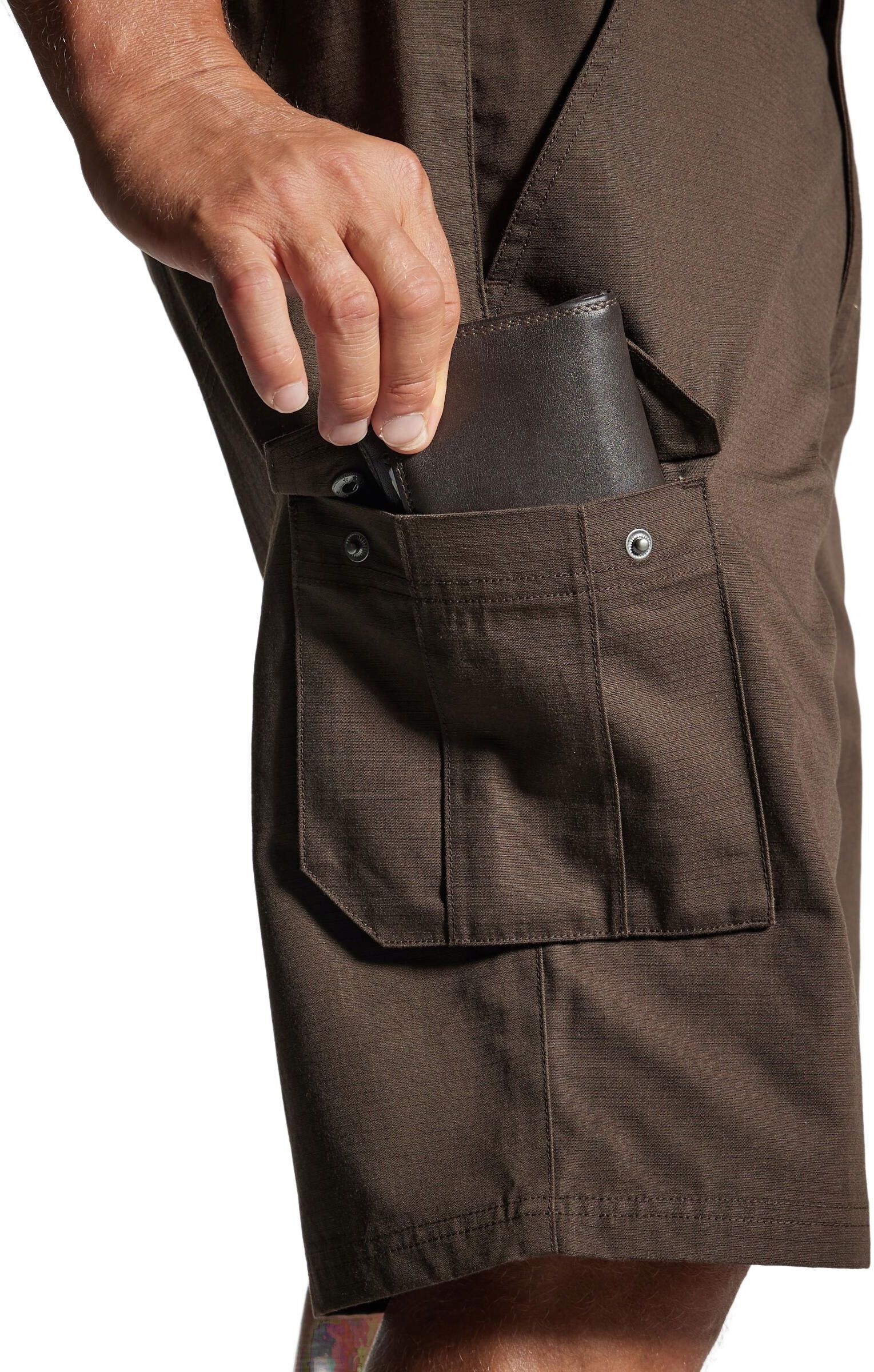 Шорти-бермуди чоловічі для полювання Solognac 500 8355975 2XL коричневийфото4