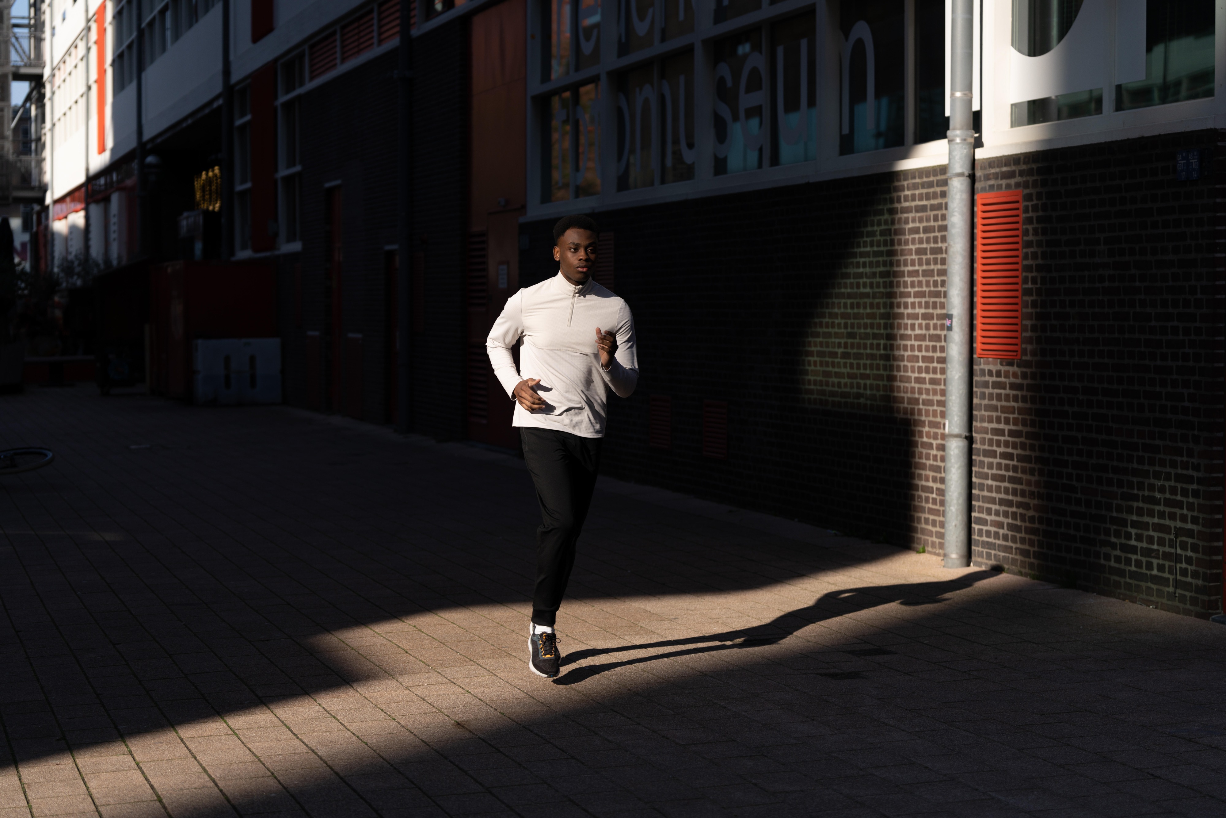 Штани чоловічі для бігу Kalenji Warm 100 8807977 2XL чорніфото