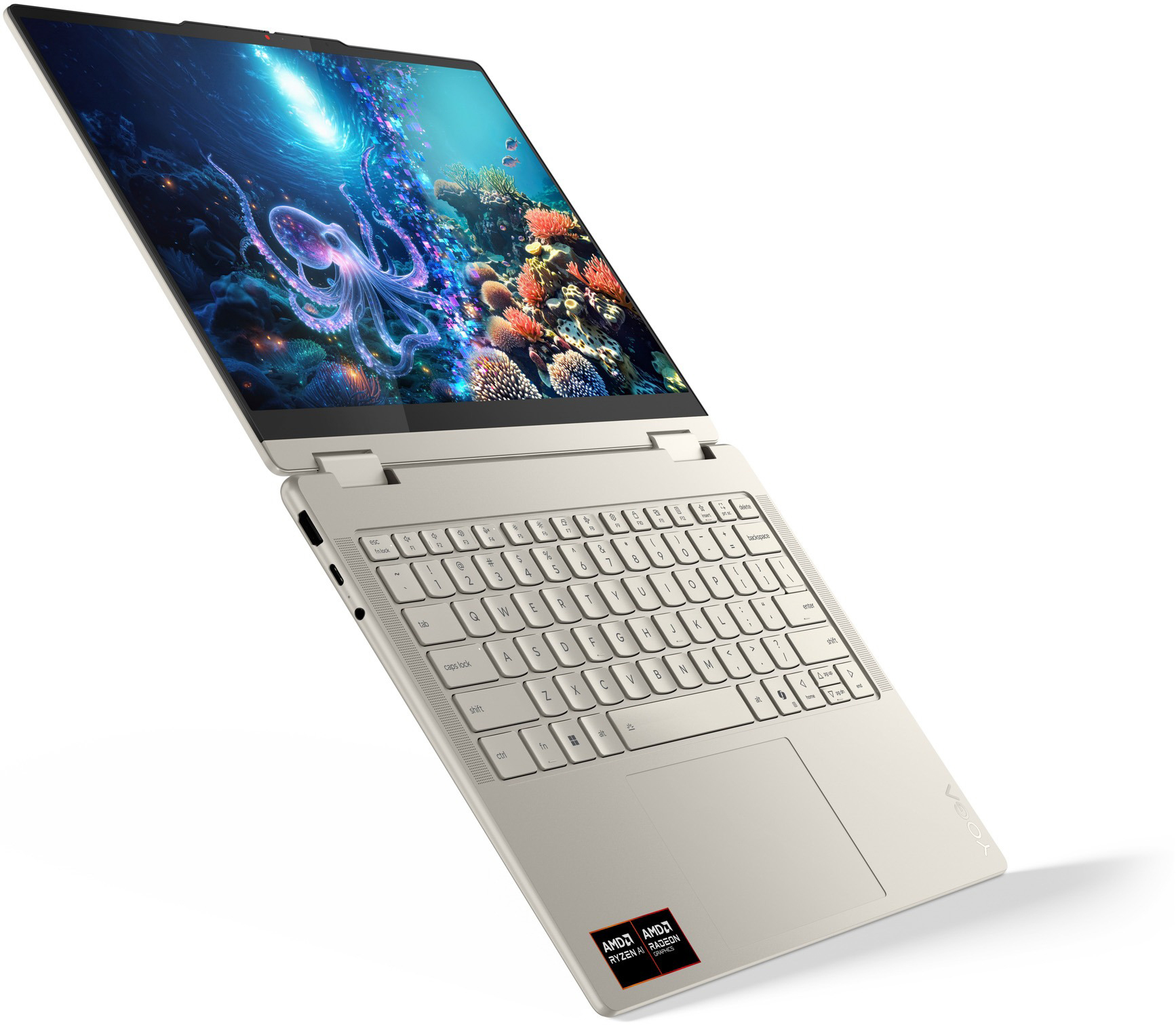 Ноутбук Lenovo Yoga 7 2-in-1 14AKP10 Seashell (83JR0069RA)фото6