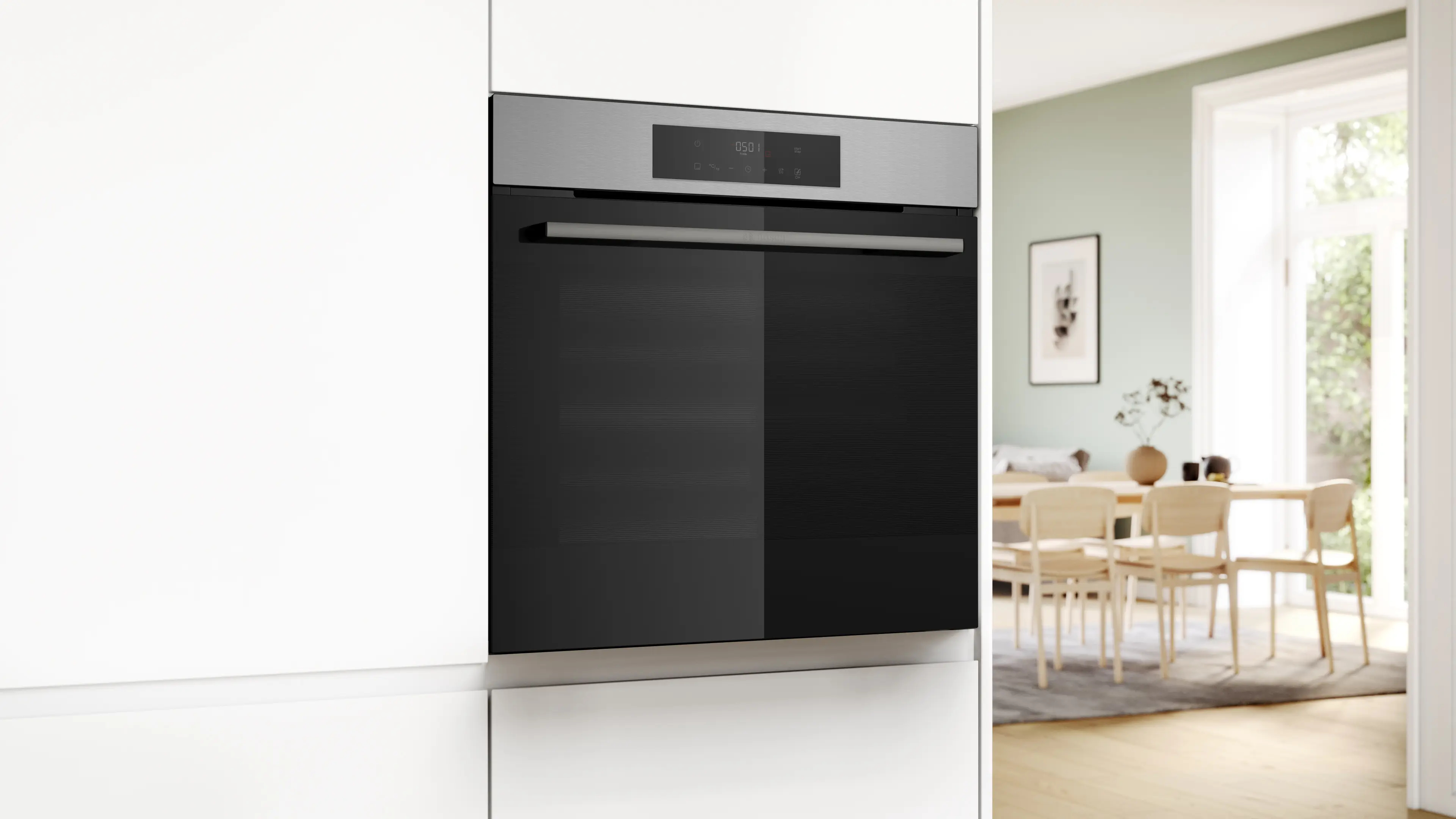 Вбудована духова шафа Bosch HJG852YS0фото