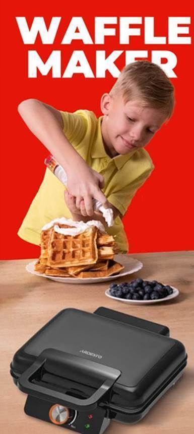 Вафельница ARDESTO SM-L100LWAFFLE фото 2