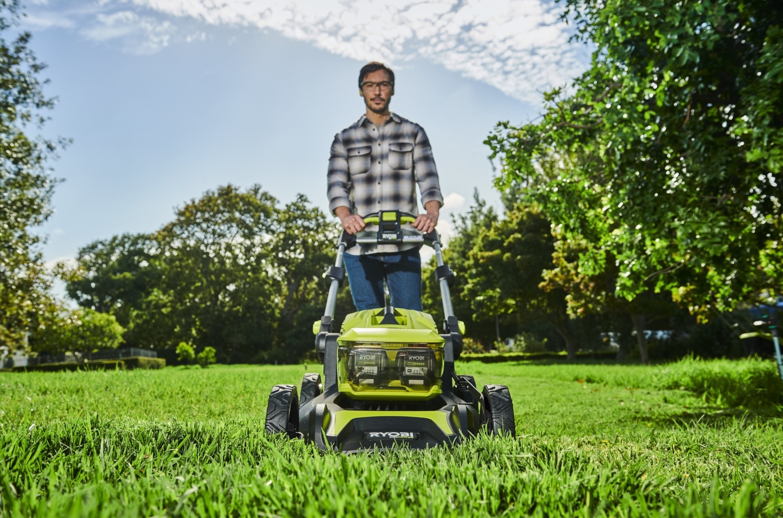 Газонокосилка аккумуляторная Ryobi Max Power RY36LMX46A-150 36В (5133004914) фото 7