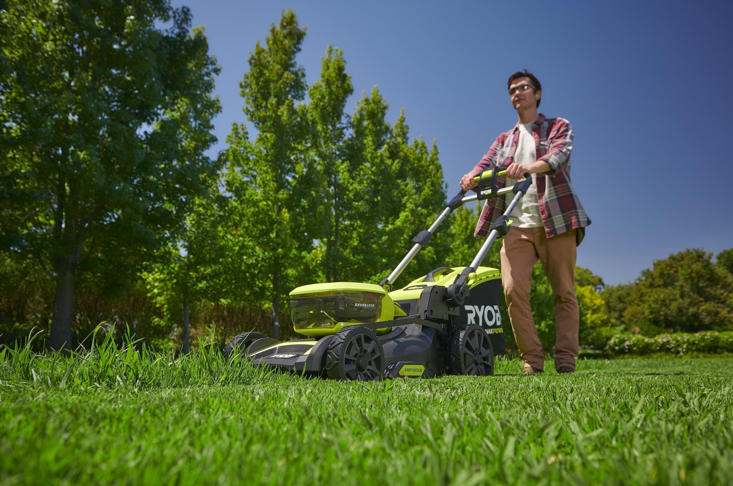 Газонокосилка аккумуляторная Ryobi Max Power RY36LMX46A-150 36В (5133004914) фото 8