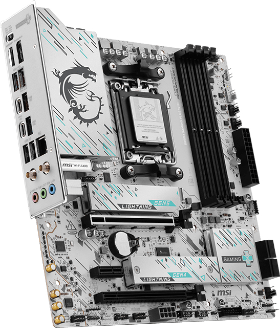 Материнcкая плата MSI B850M GAMING PLUS WIFI (911-7E66-001) фото