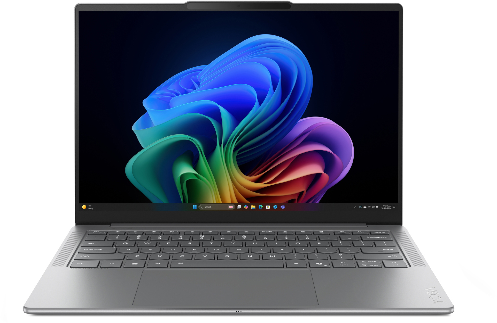 Ноутбук LENOVO Yoga Slim 7 14ILL10 Luna Grey (83JX008JRA) фото 2