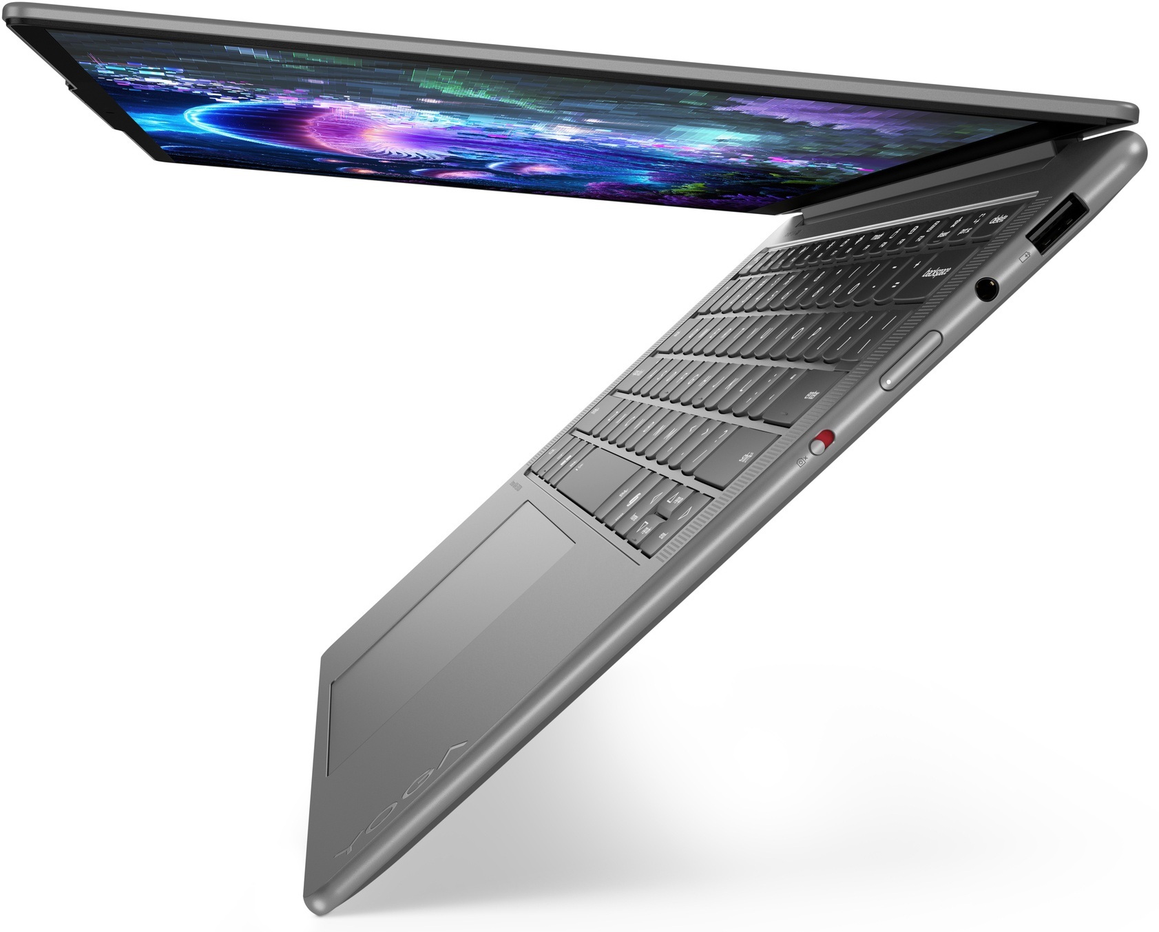 Ноутбук LENOVO Yoga Slim 7 14ILL10 Luna Grey (83JX008JRA) фото 8