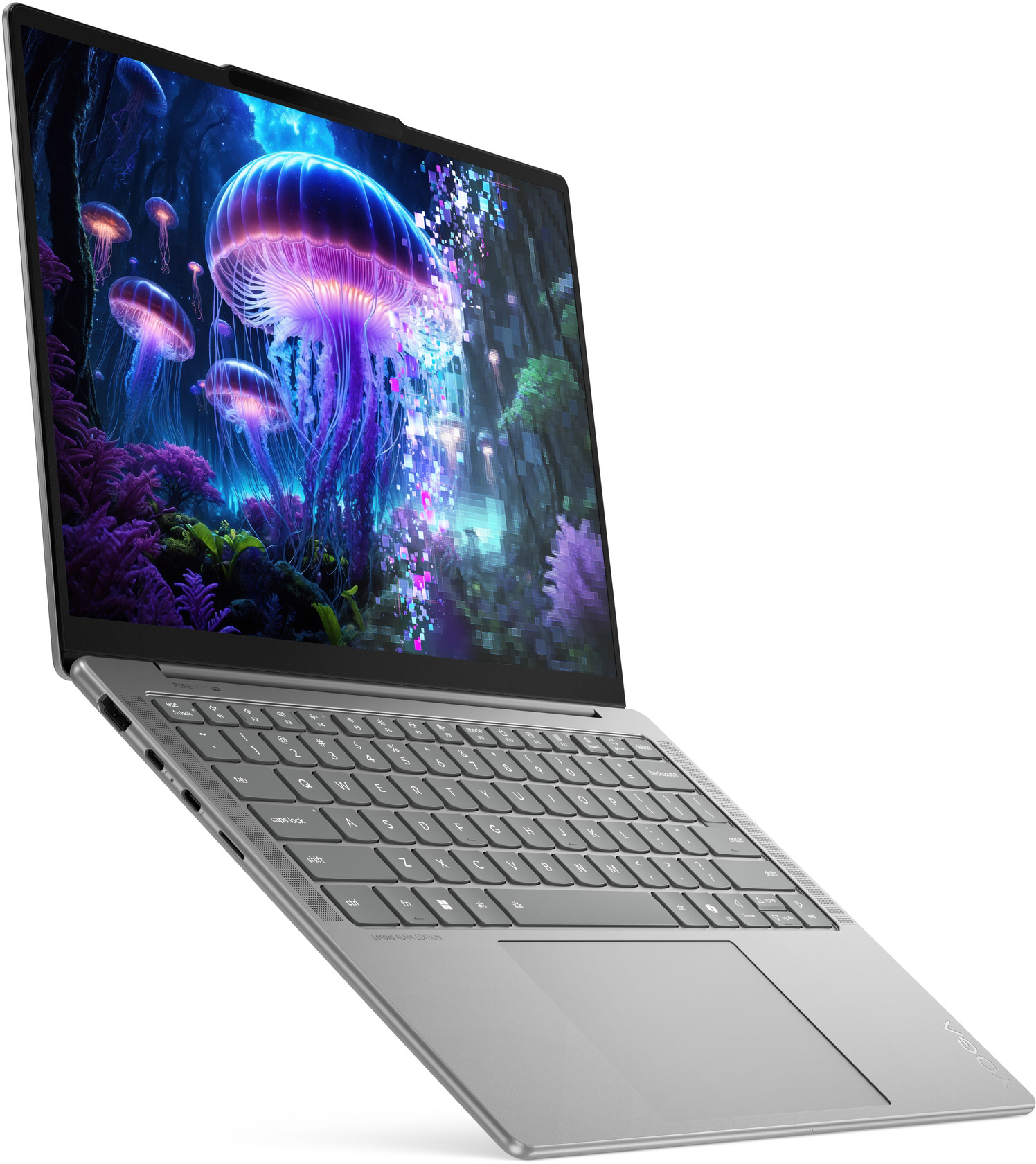 Ноутбук LENOVO Yoga Slim 7 14ILL10 Luna Grey (83JX008JRA) фото 7