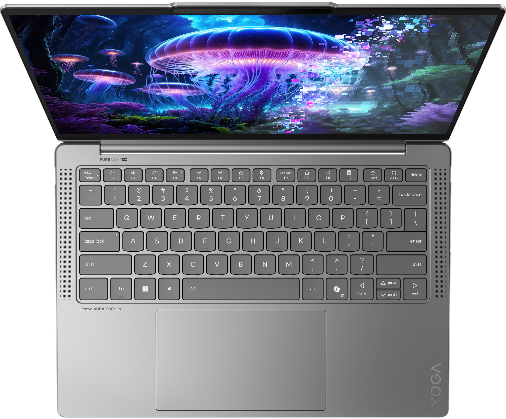 Ноутбук LENOVO Yoga Slim 7 14ILL10 Luna Grey (83JX008JRA) фото 4