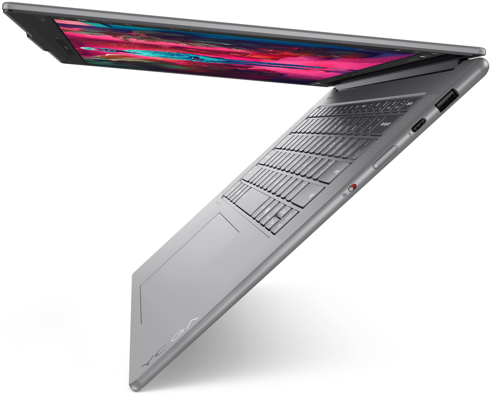 Ноутбук LENOVO Yoga Slim 7 15ILL9 Luna Grey (83HM005HRA) фото 8