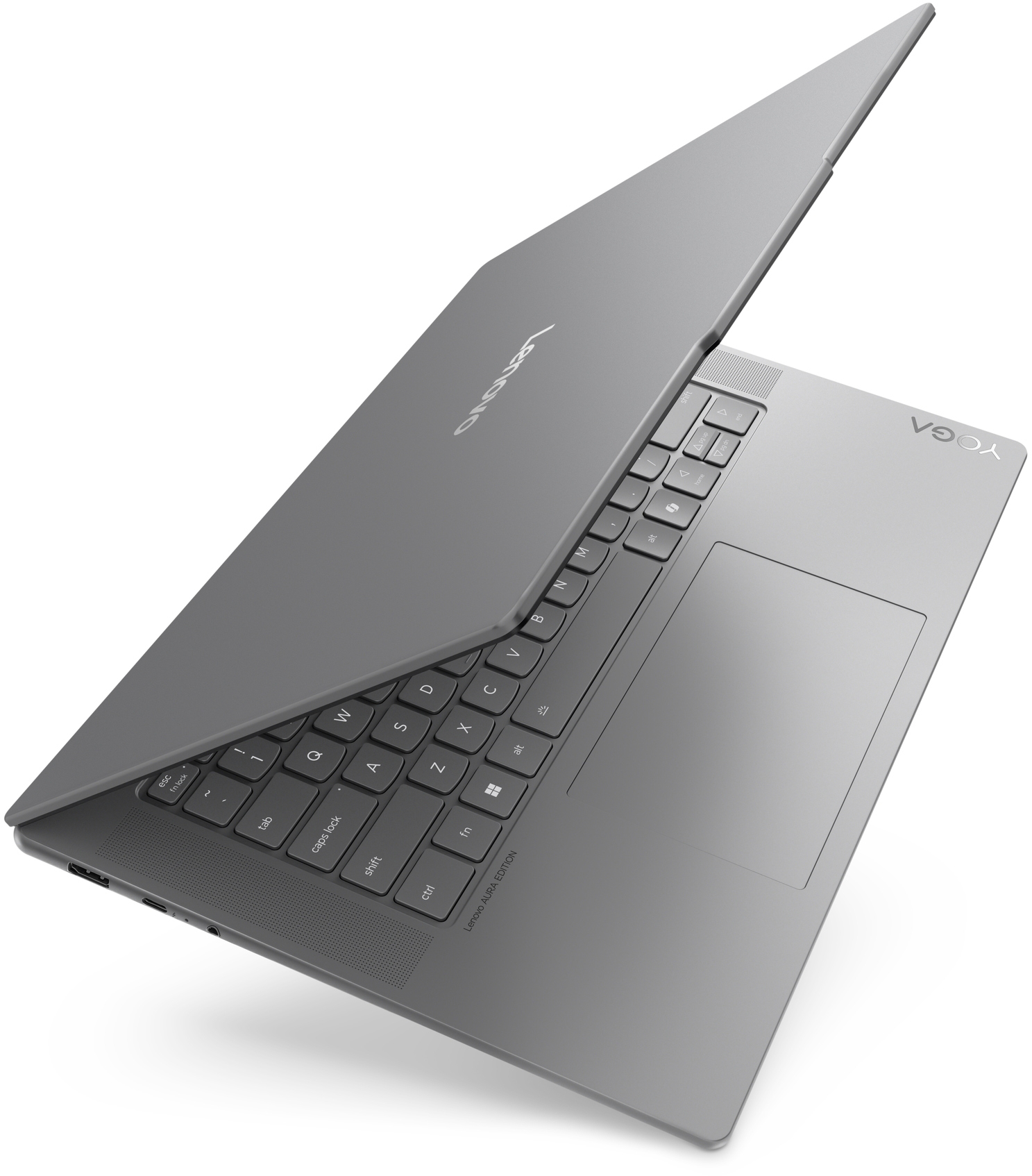 Ноутбук LENOVO Yoga Slim 7 15ILL9 Luna Grey (83HM005HRA) фото 16