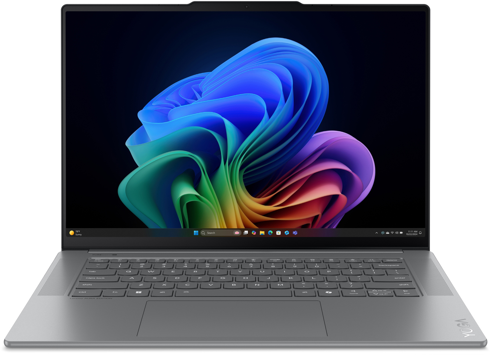 Ноутбук LENOVO Yoga Slim 7 15ILL9 Luna Grey (83HM005HRA) фото 2
