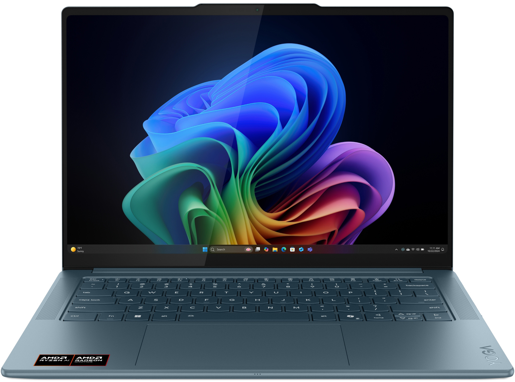 Ноутбук LENOVO Yoga Pro 7 14AKP10 Tidal Teal (83KG001GRA) фото 2