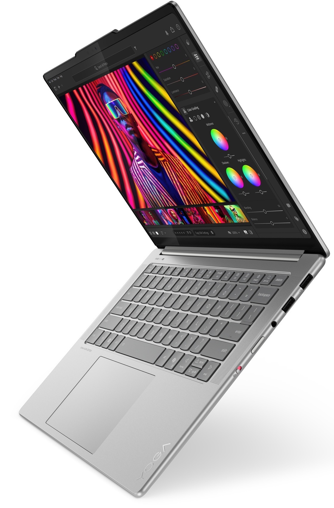 Ноутбук LENOVO Yoga Pro 7 14IAH10 Luna Grey (83KF0031RA) фото 6