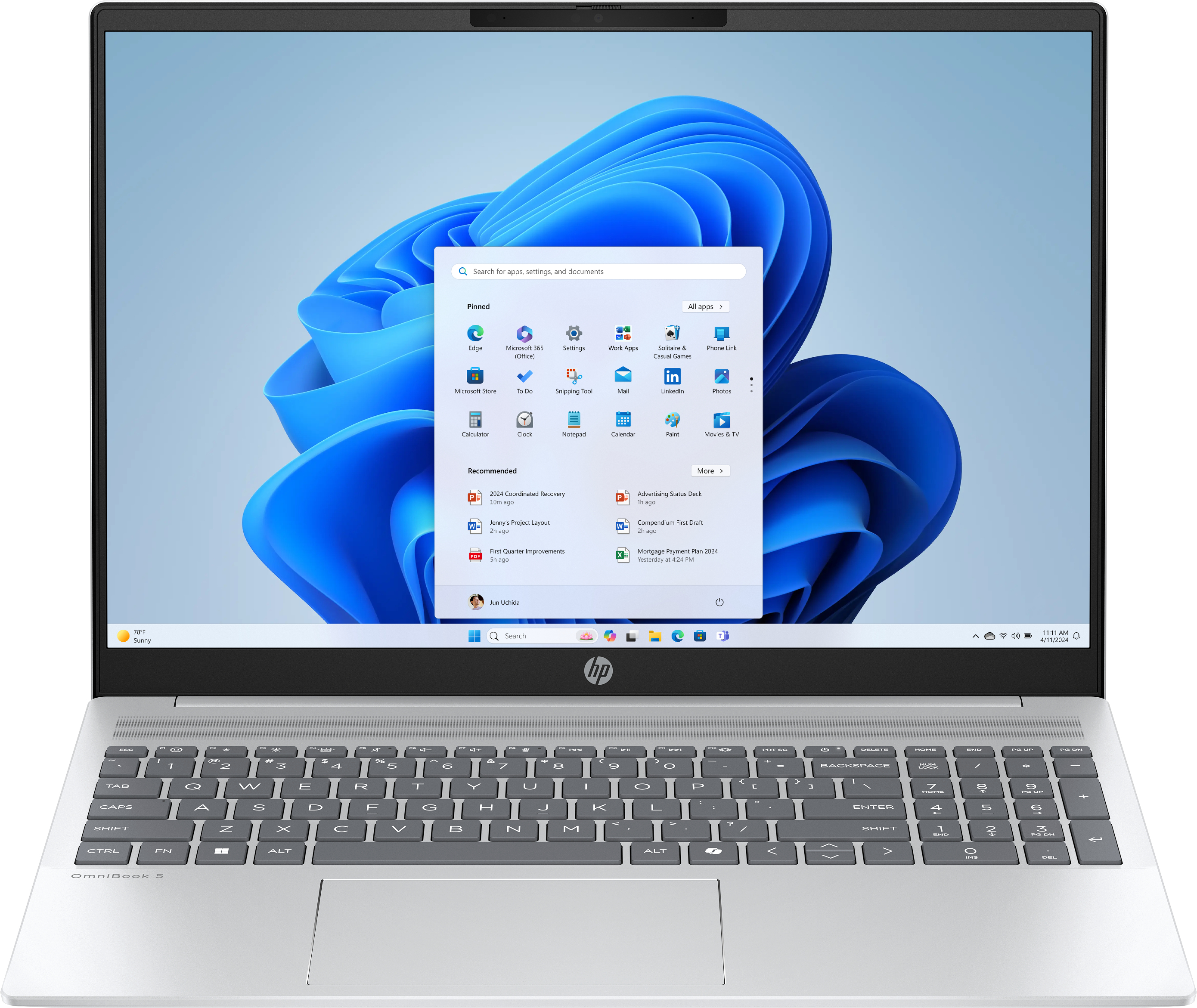 Ноутбук HP OmniBook 5 16-af1007ua (BV5W2EA) фото 
