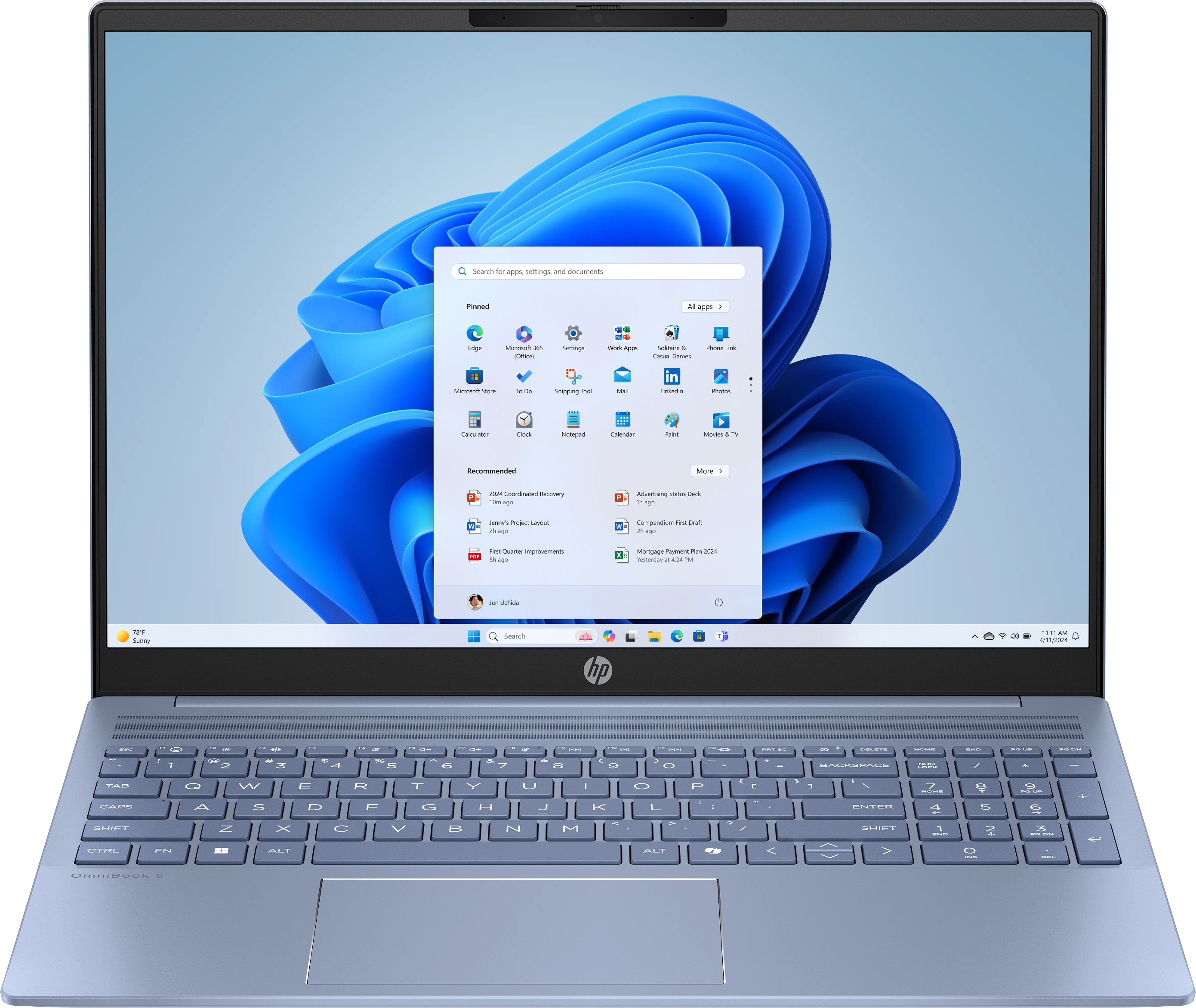 Ноутбук HP OmniBook 5 16-af1018ua (BV5W9EA) фото 