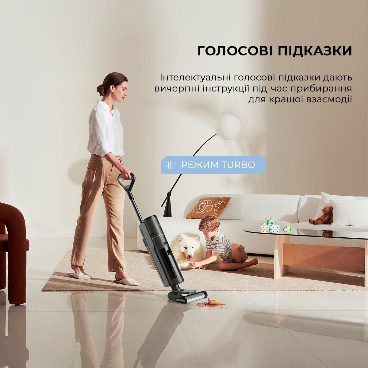 Моющий пылесос Dreame Wet&Dry Vacuum Cleaner H12S HHR30B фото
