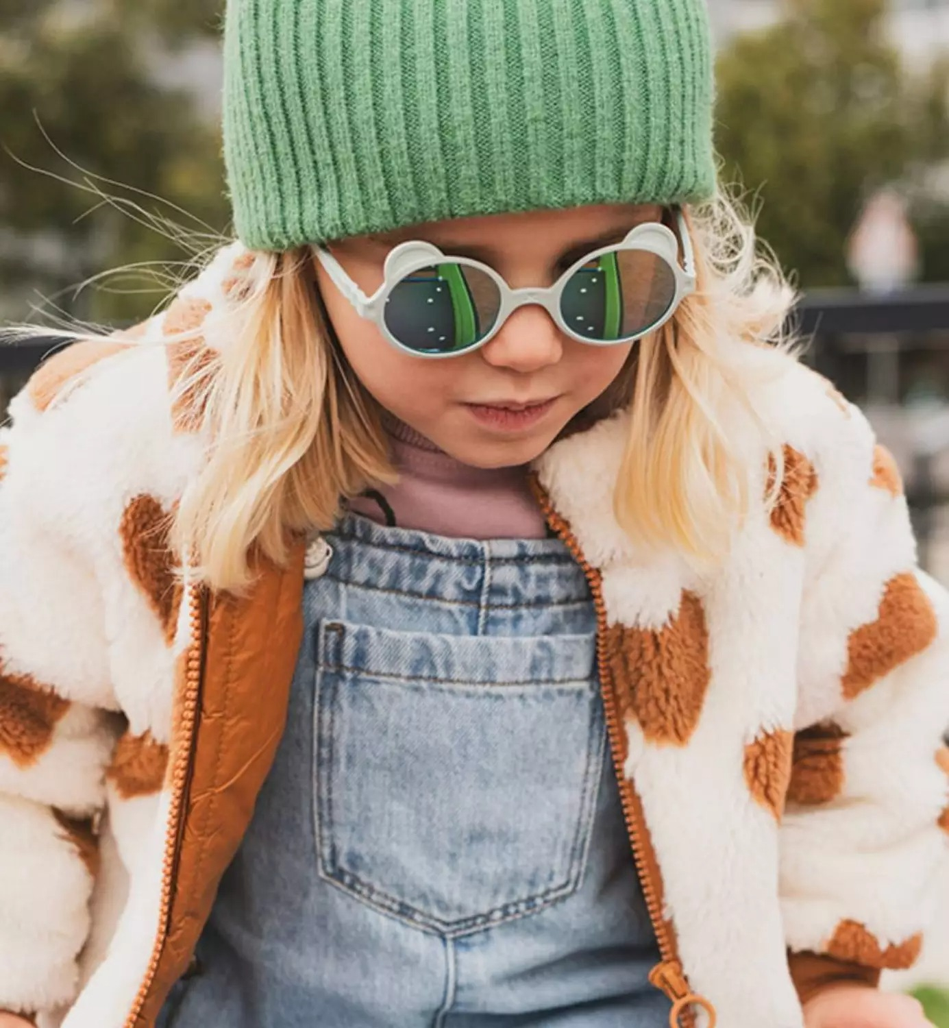 Солнцезащитные очки Ki ET LA OURSON 1-2 White (63241) фото 