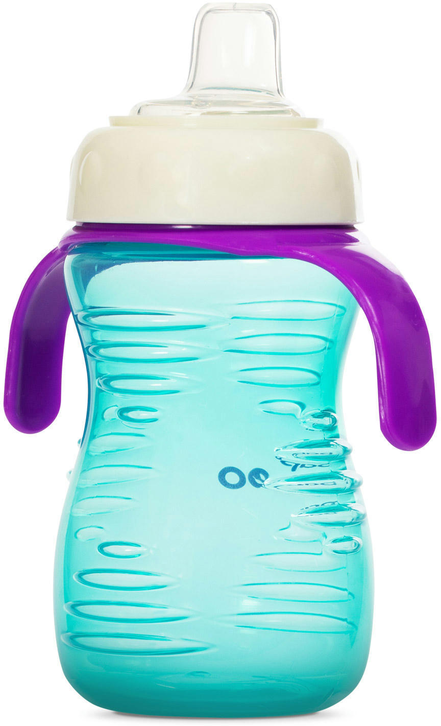 Чашка непроливайка BABOO с силиконовым носиком, 260 мл, мята, 6+ мес (8-124) фото 2